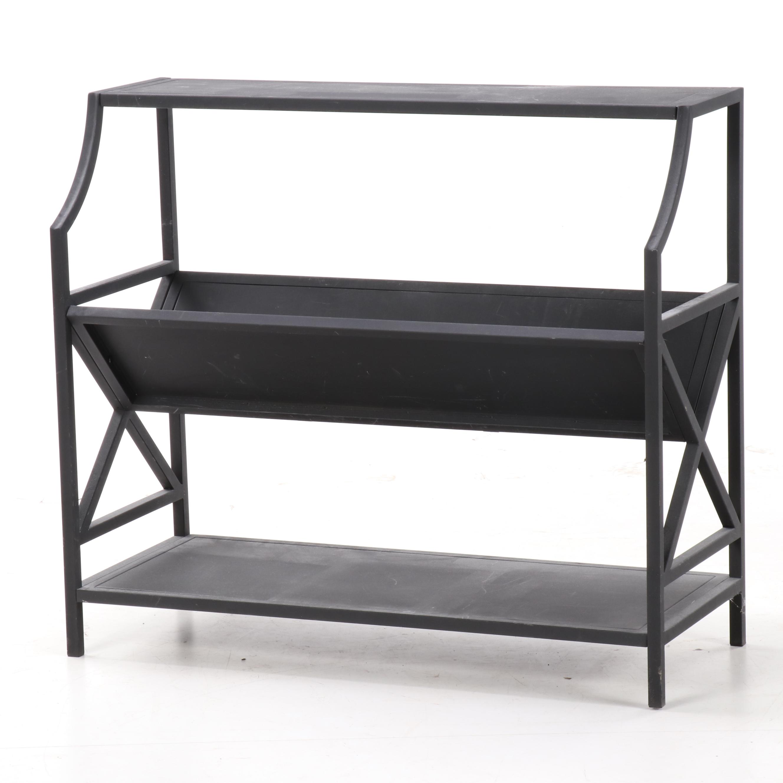 eHemco V-Shape Metal Bookcase/Magazine Rack Units