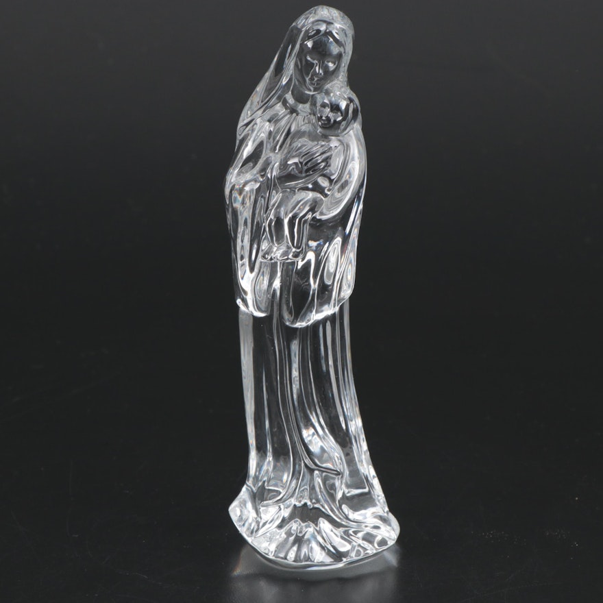 Waterford Crystal "Madonna and Child" Figurine