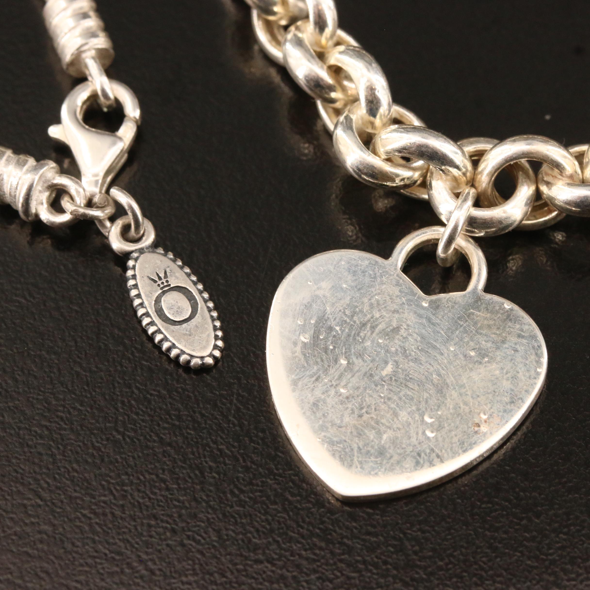 Sterling Silver Bracelets Featuring Pandora Bracelet