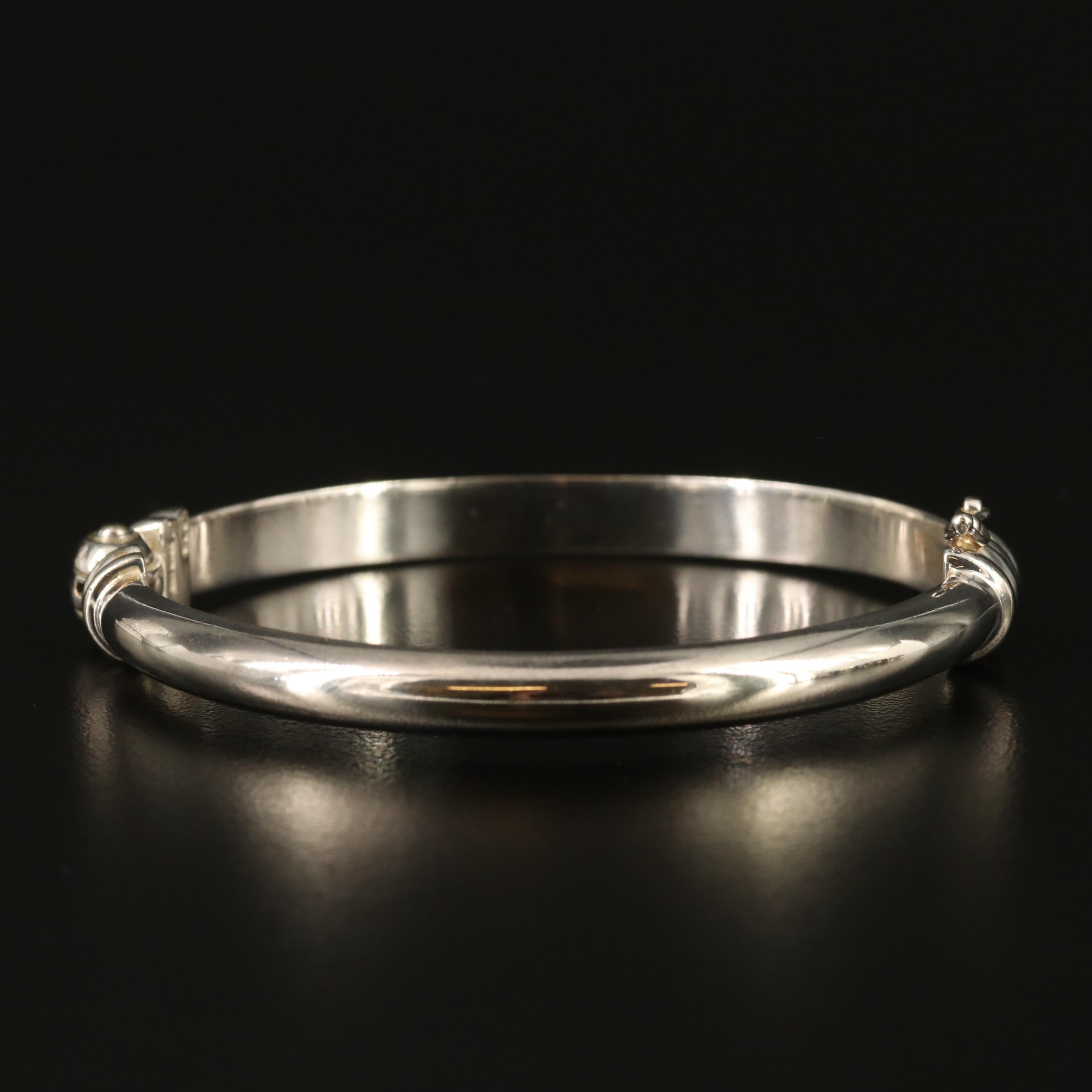 Selection of Sterling Silver Link Bracelets and Bangle