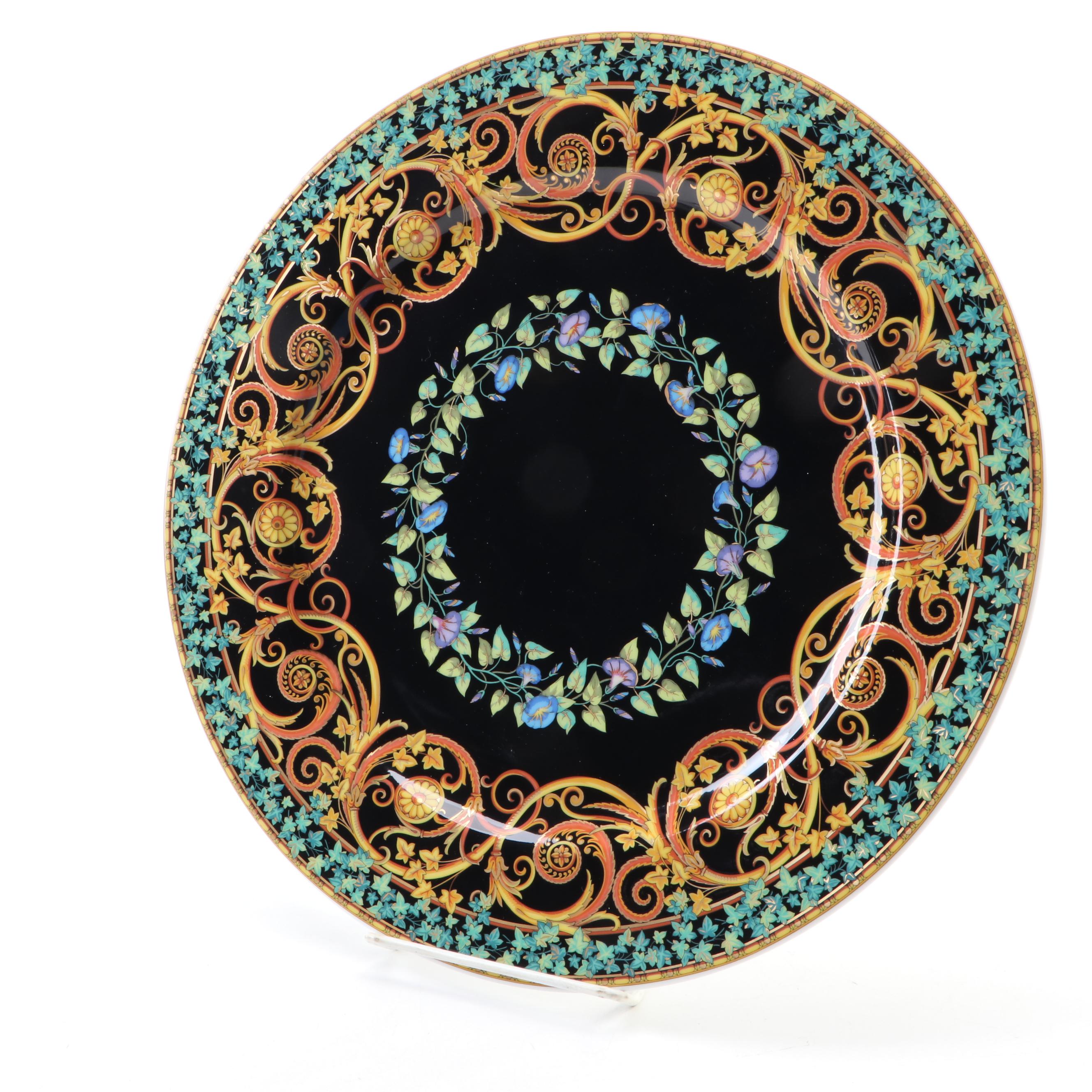 Rosenthal Versace "Gold Ivy", "Barocco" and Bjørn Wiinblad Designed Chargers