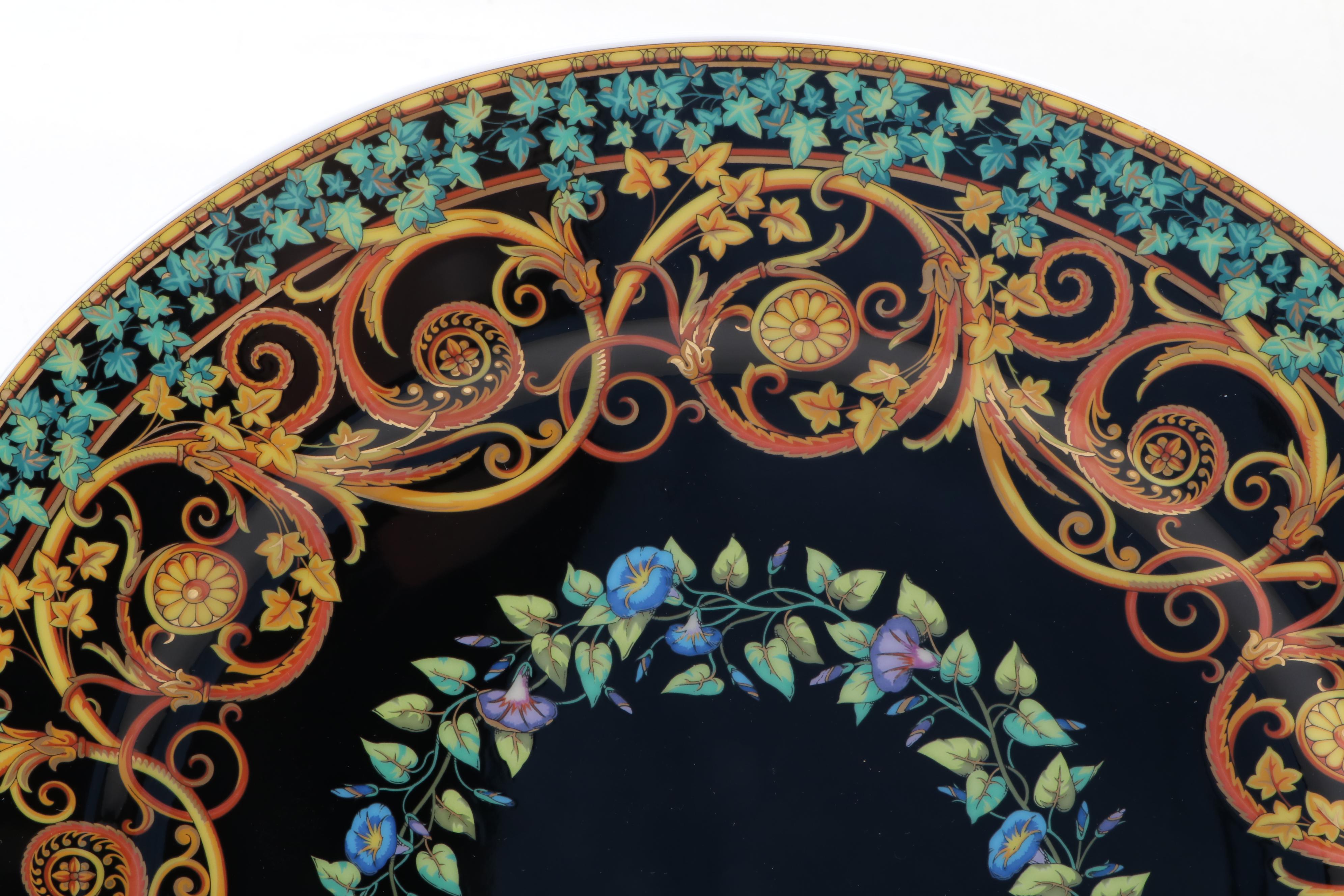 Rosenthal Versace "Gold Ivy", "Barocco" and Bjørn Wiinblad Designed Chargers