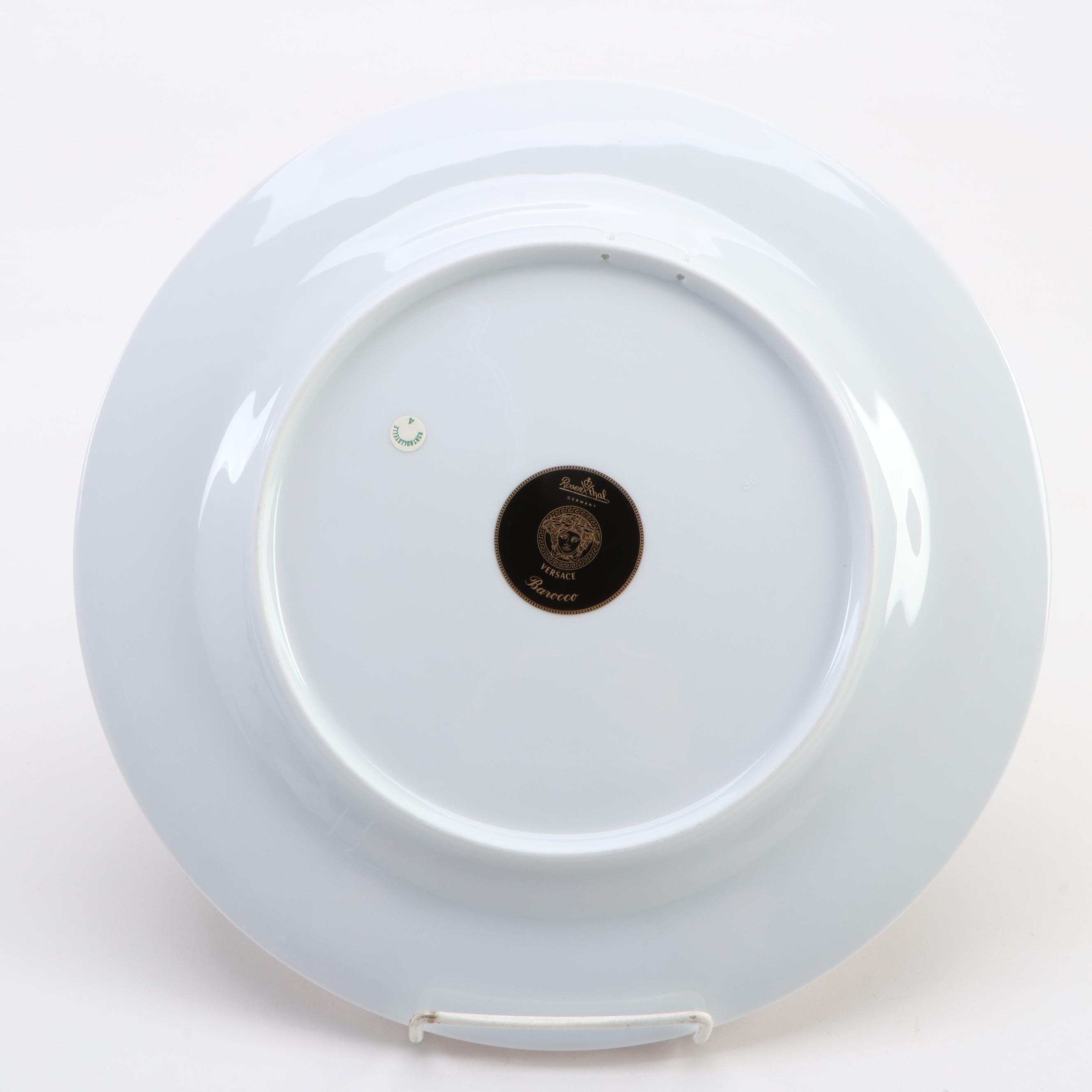 Rosenthal Versace "Gold Ivy", "Barocco" and Bjørn Wiinblad Designed Chargers