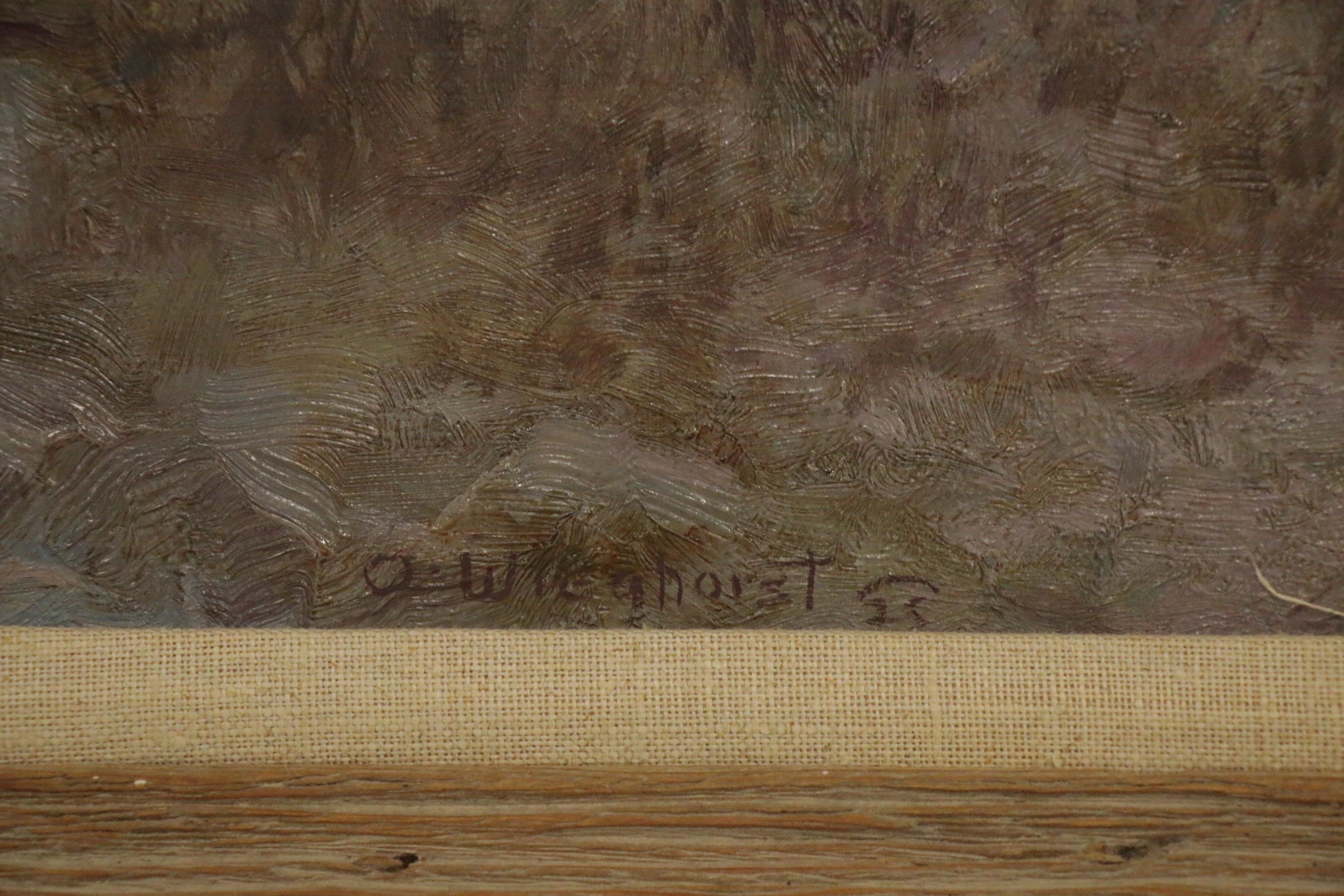 Olaf Carl Wieghorst Oil Painting "Cavalry Trooper 1880"