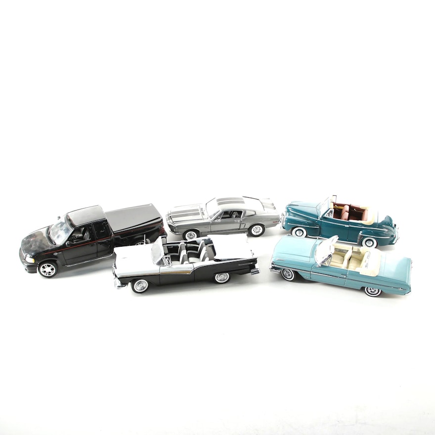 1948 Ford Convertible and Other Model Cars