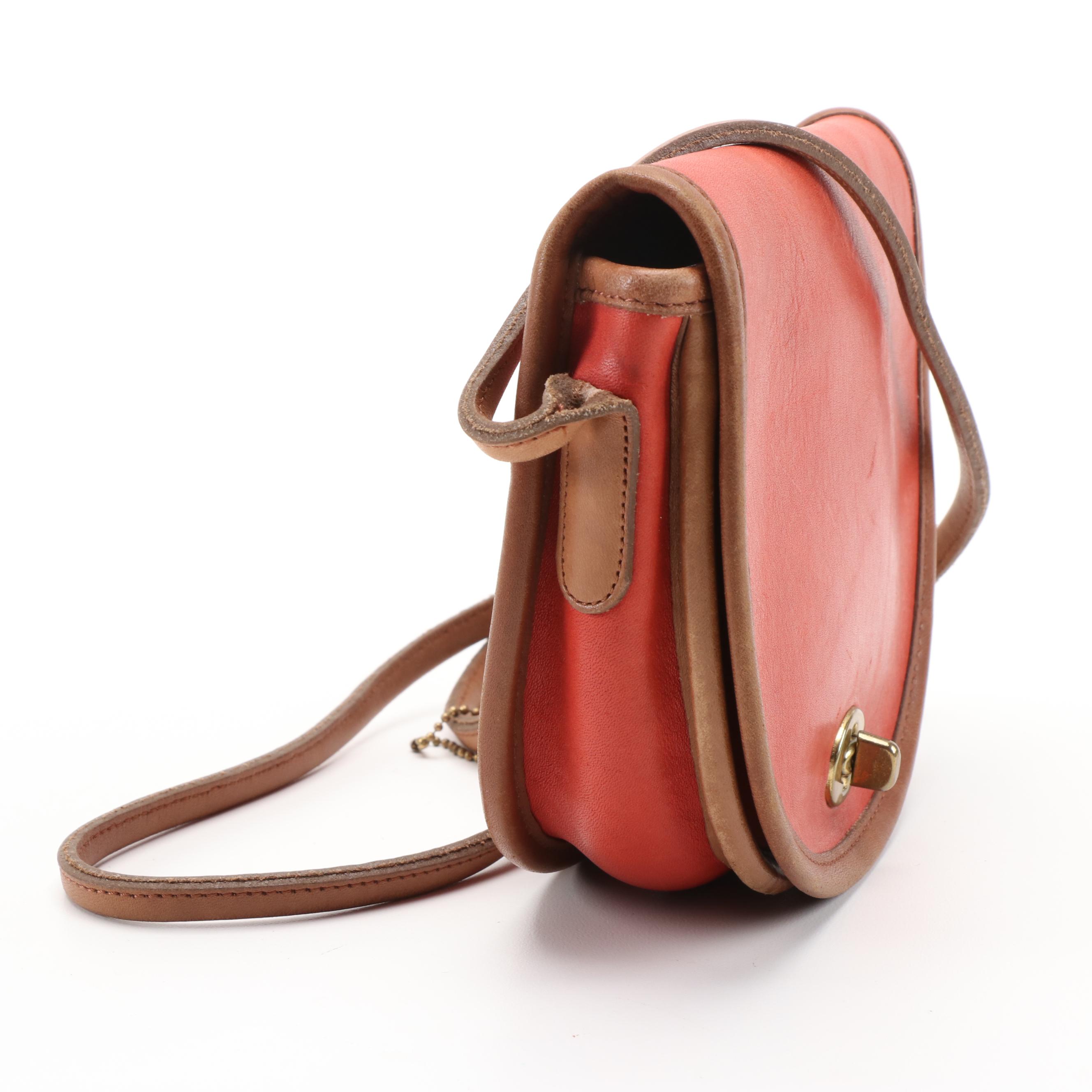 Coach Shoulder and Crossbody Glove-Tanned Leather Bags, Vintage