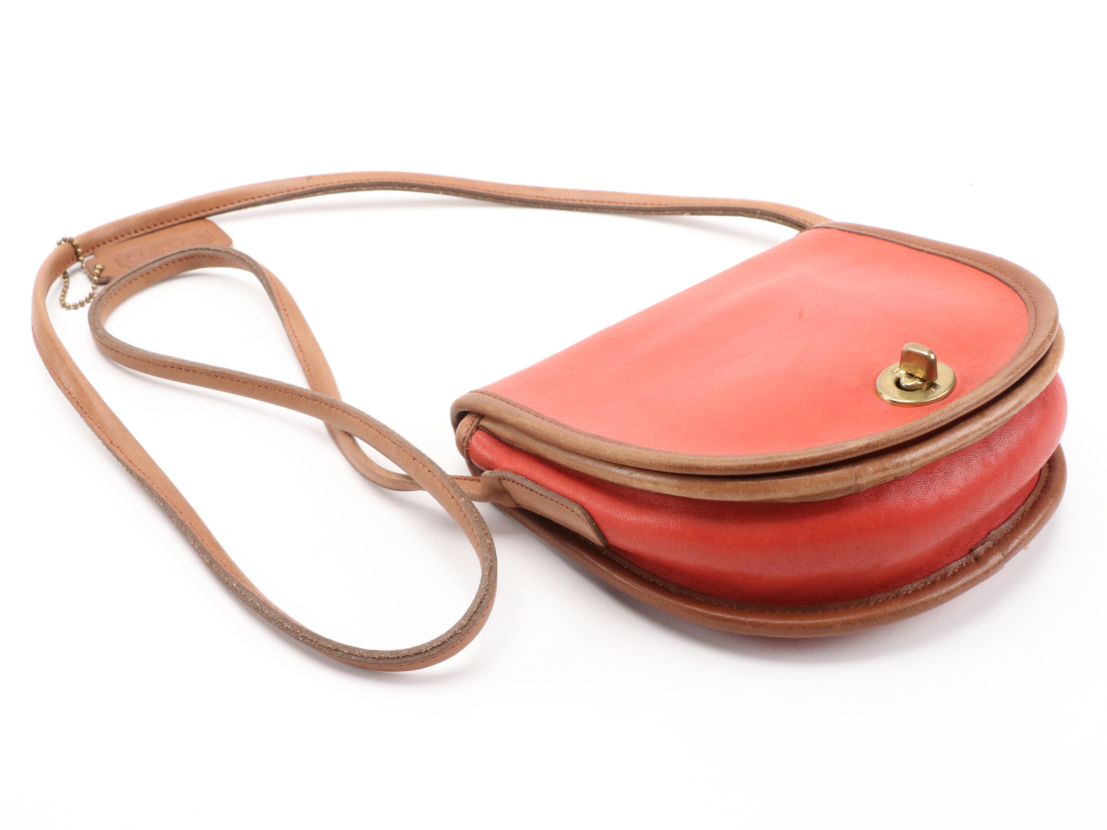 Coach Shoulder and Crossbody Glove-Tanned Leather Bags, Vintage