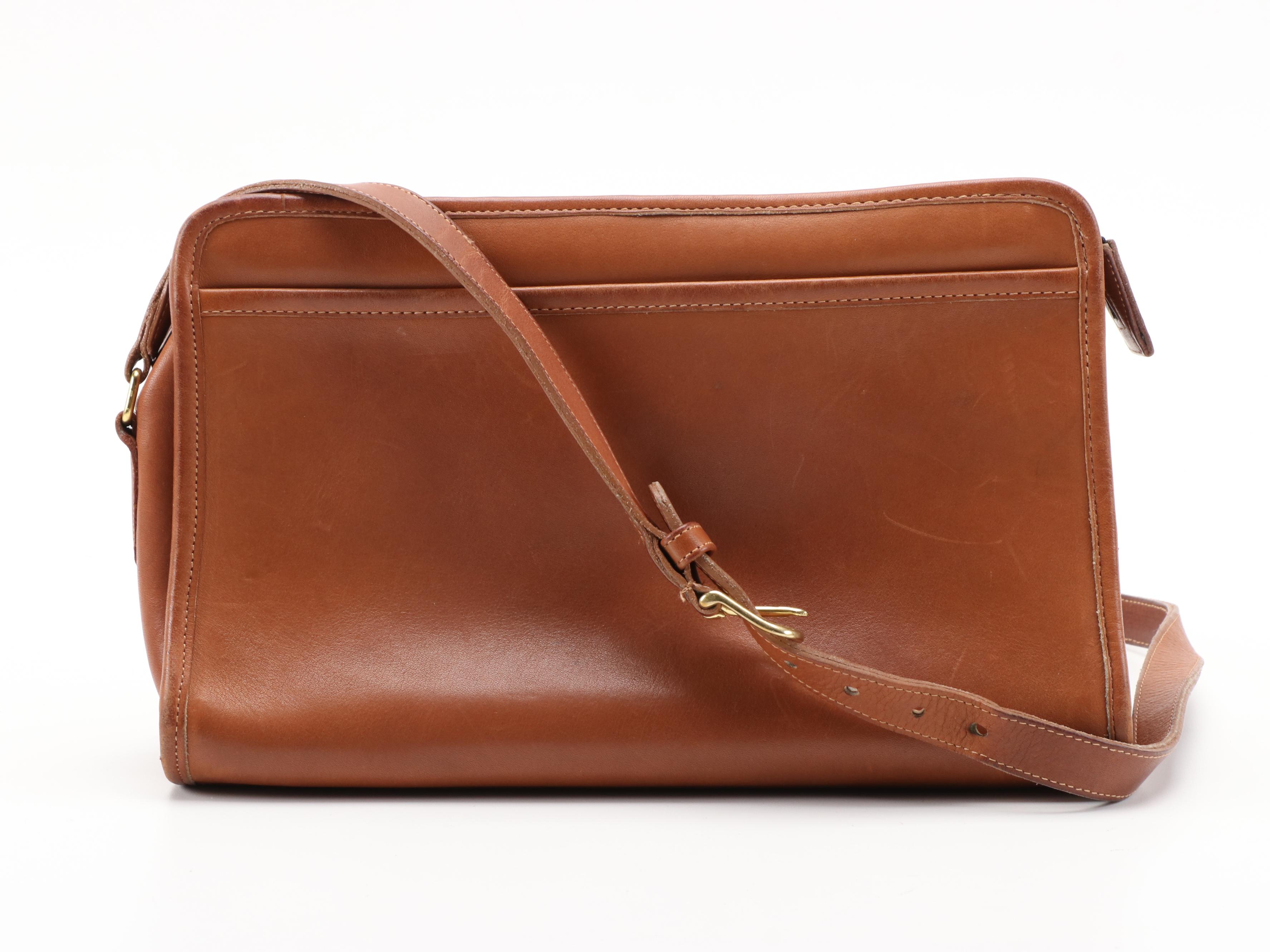 Coach Shoulder and Crossbody Glove-Tanned Leather Bags, Vintage