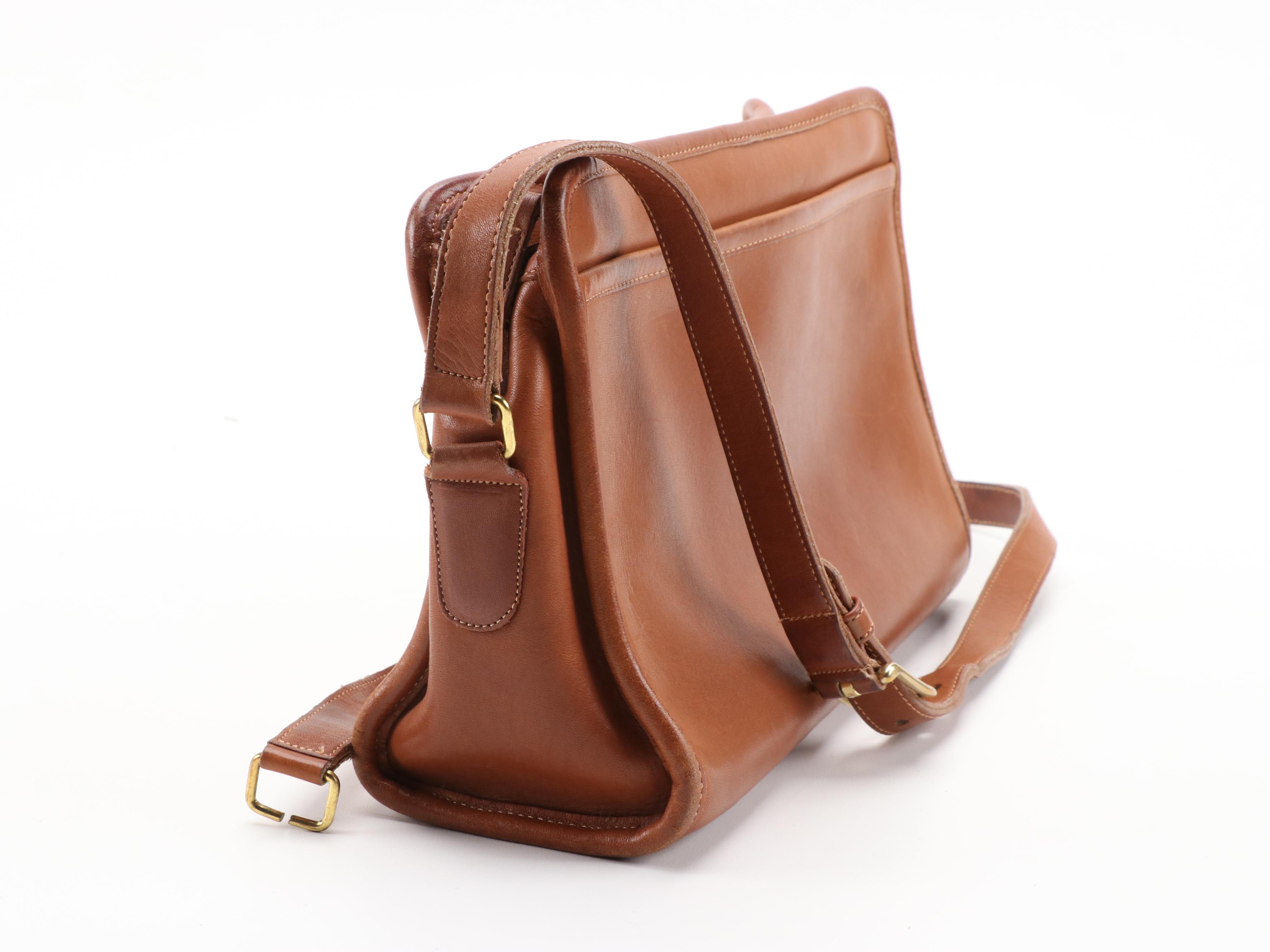 Coach Shoulder and Crossbody Glove-Tanned Leather Bags, Vintage