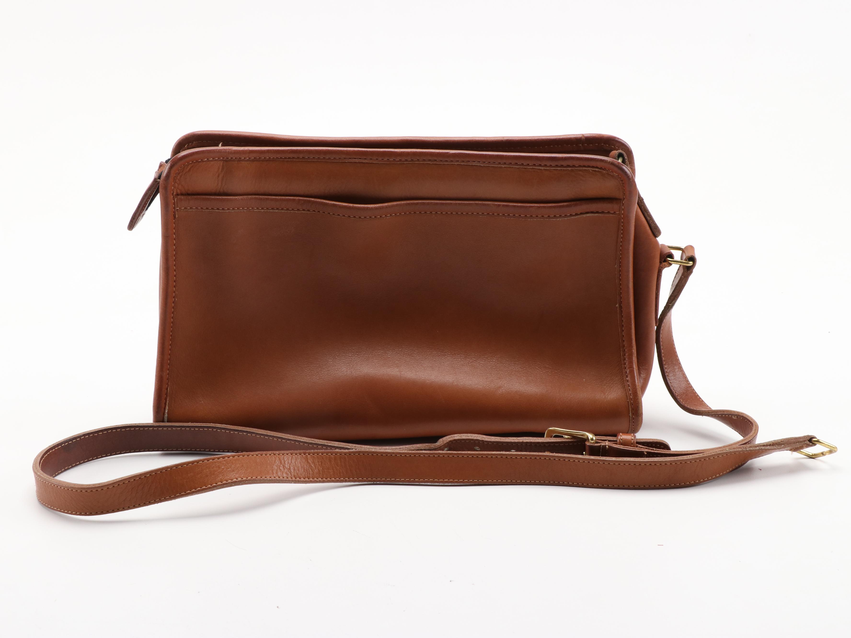 Coach Shoulder and Crossbody Glove-Tanned Leather Bags, Vintage