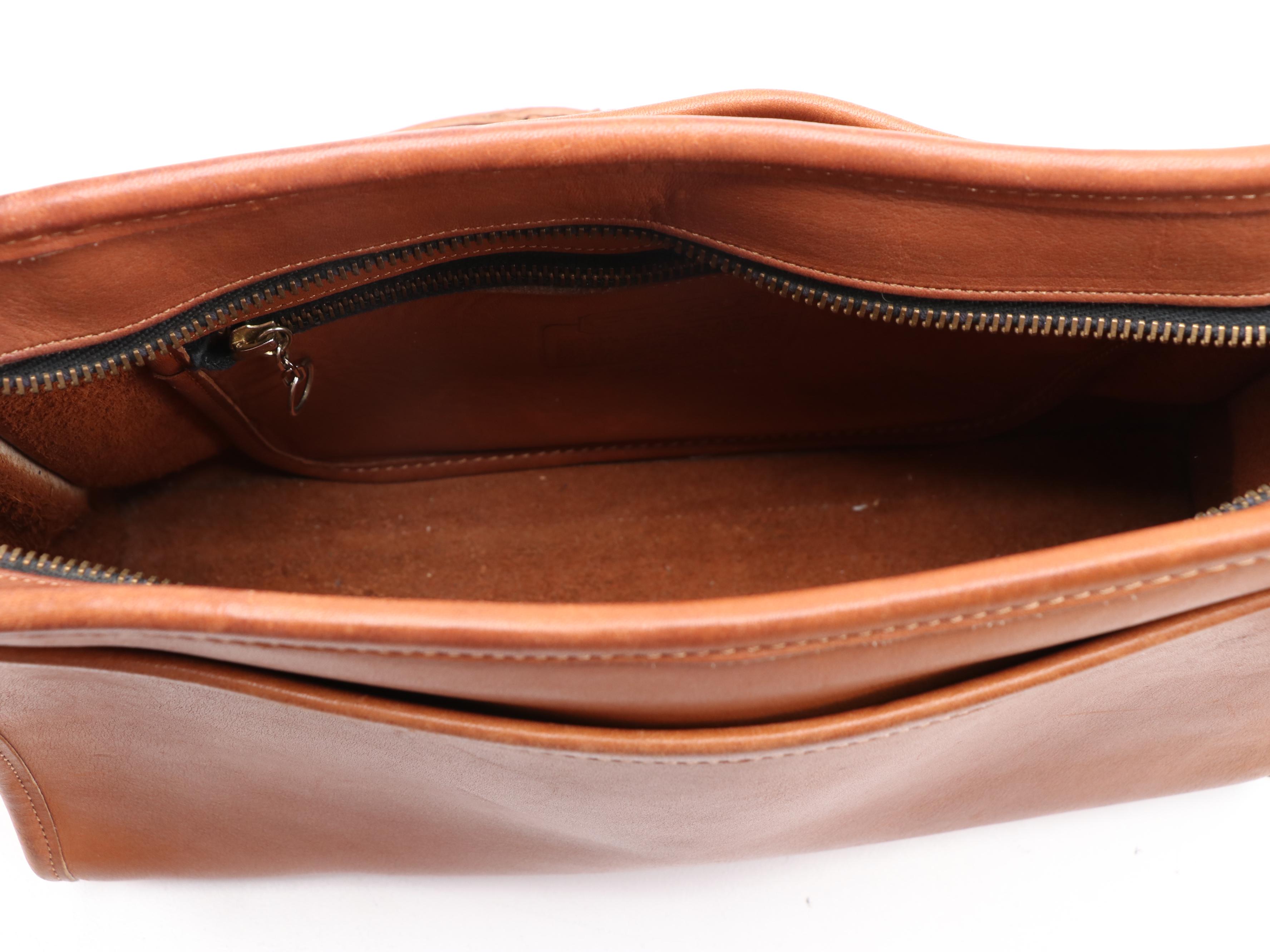 Coach Shoulder and Crossbody Glove-Tanned Leather Bags, Vintage