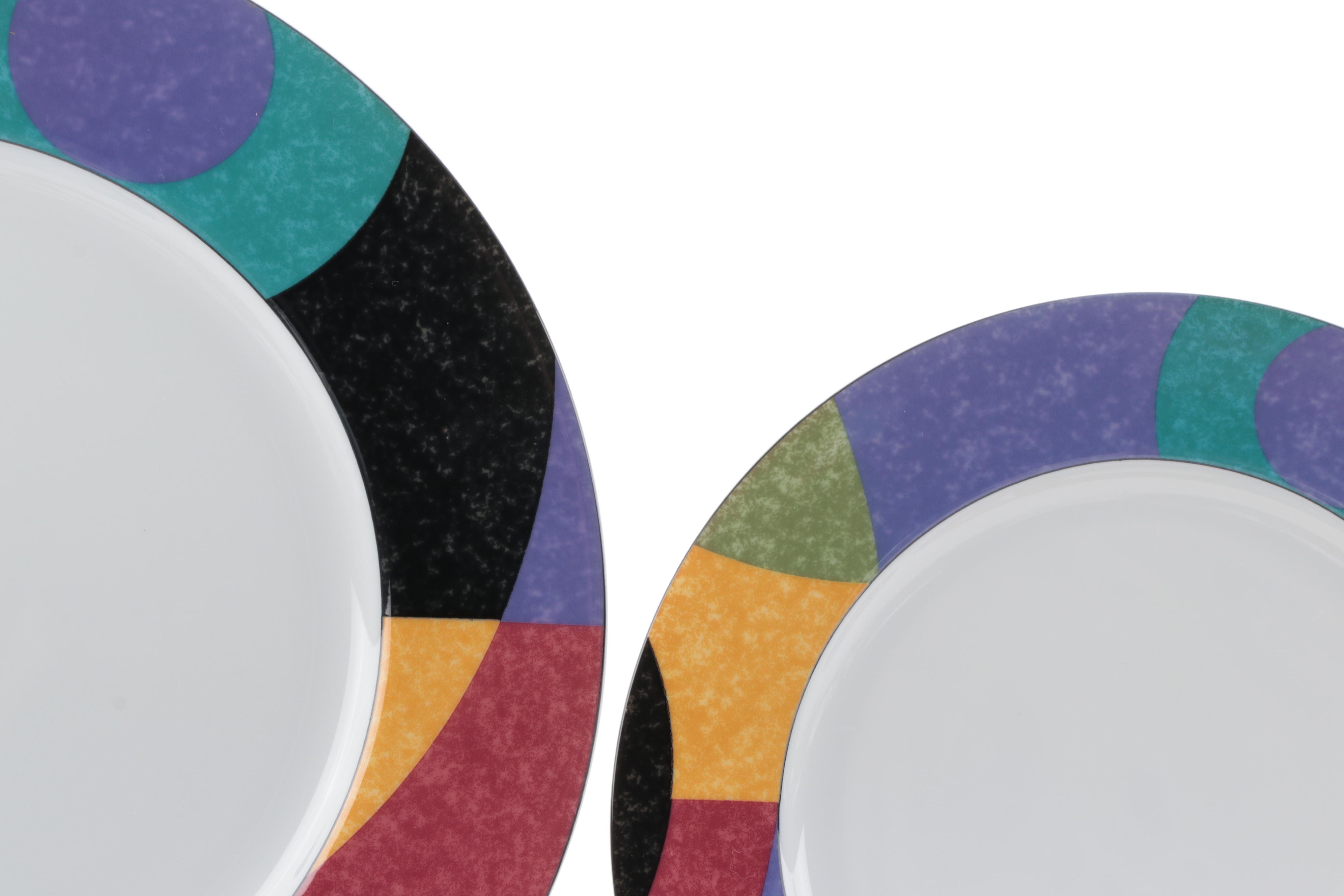 Mikasa "Currents" Porcelain Dinnerware and Serveware, 1993–2004