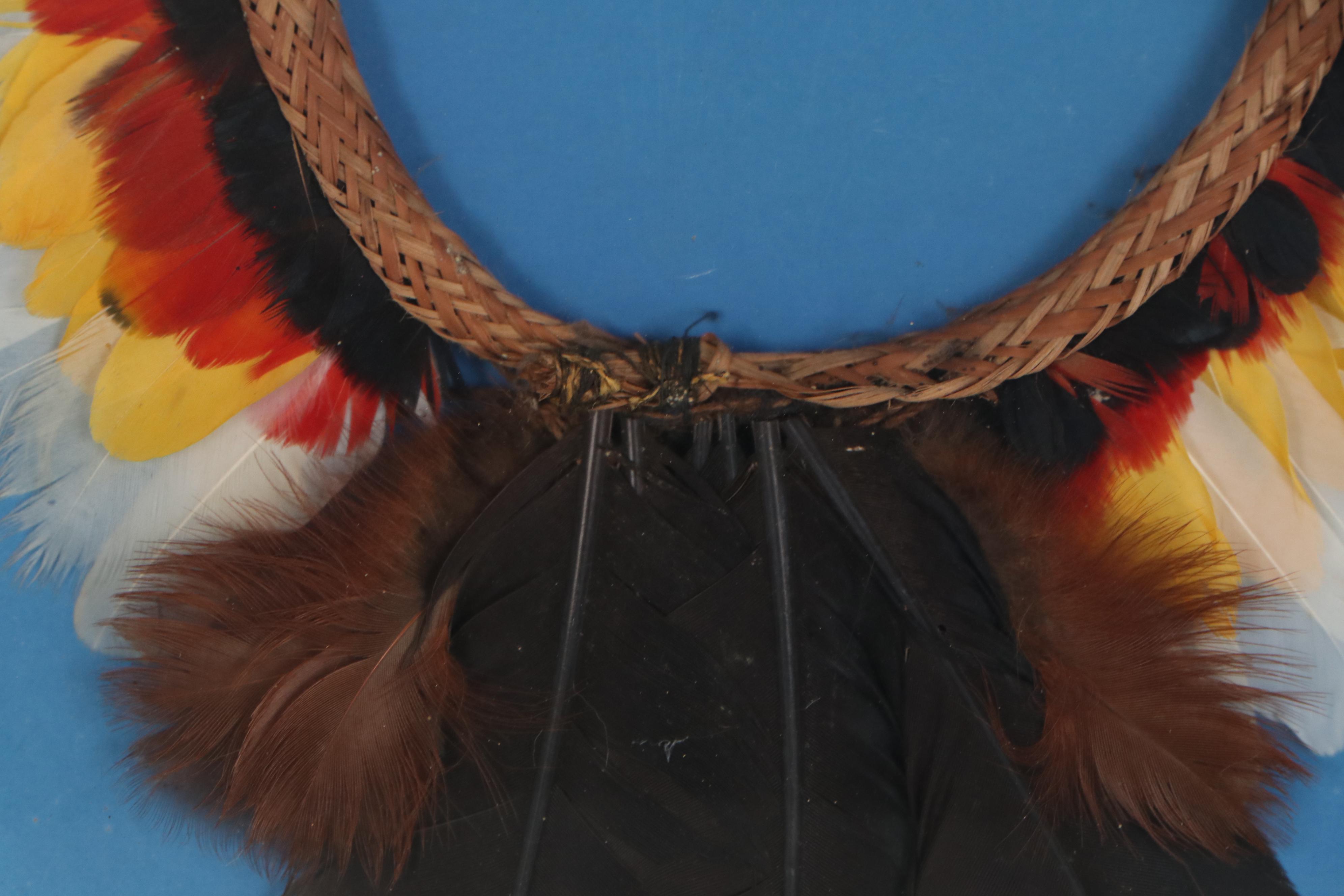 Amazonian Style Feather Headdress, Rikbaktsa People