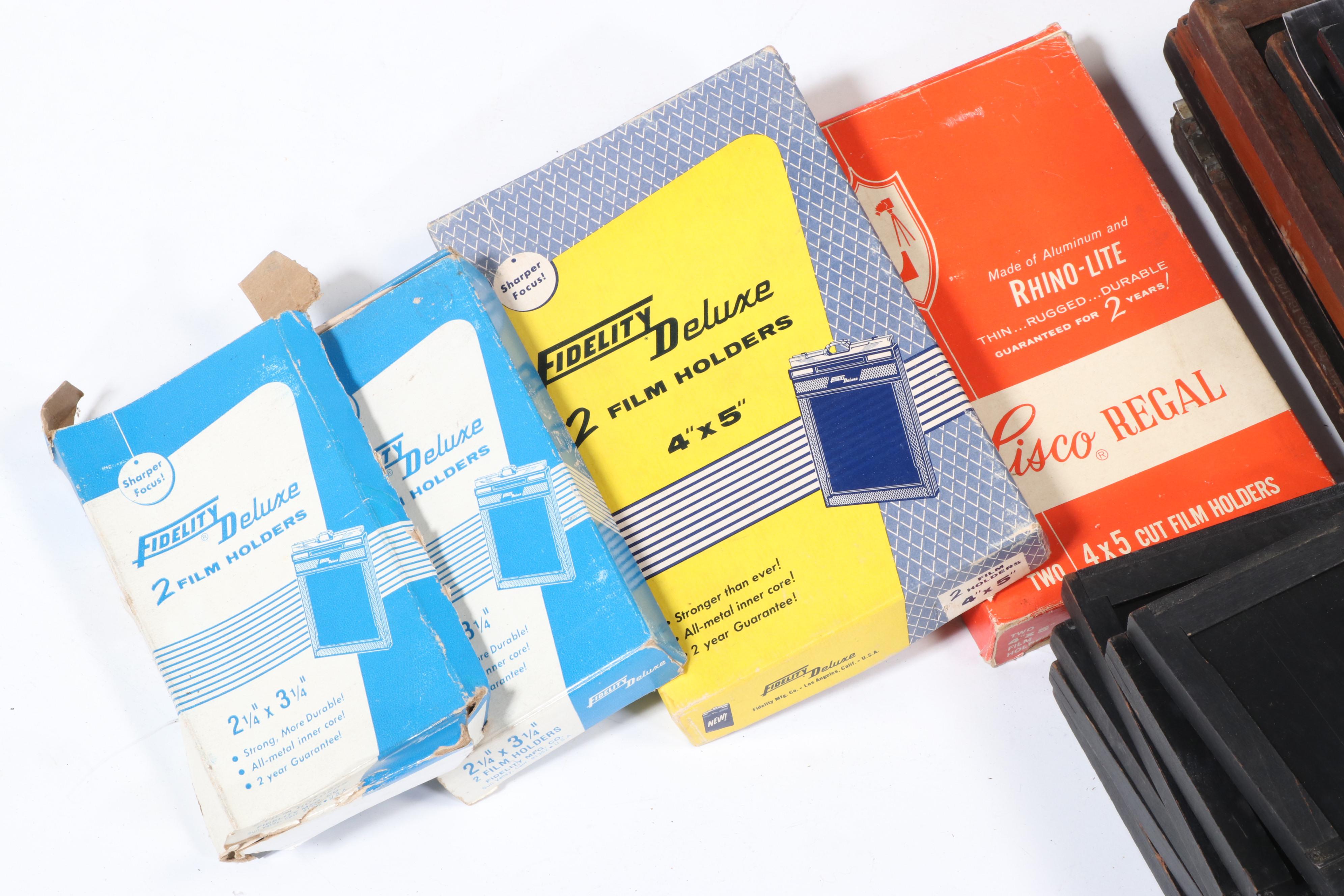 Graphlex, Lisco Regal and Other "Graphic Film" Holders and Adapters