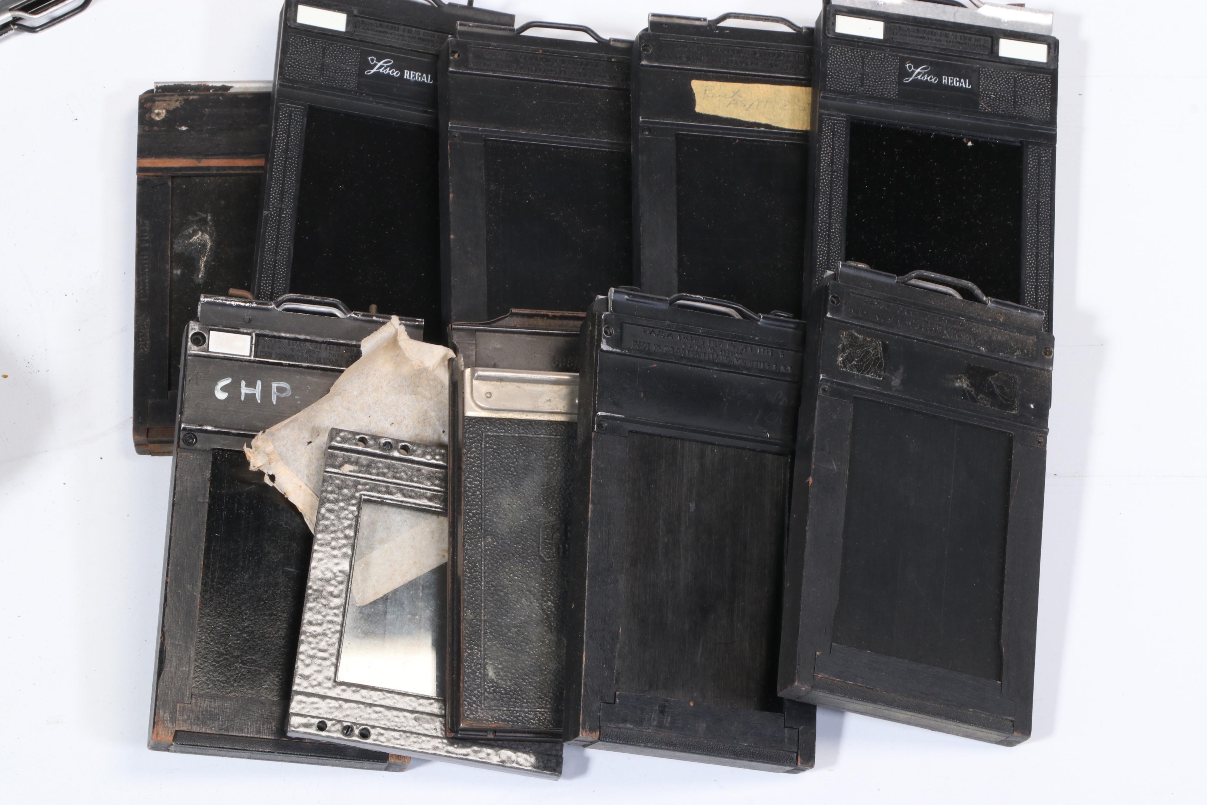 Graphlex, Lisco Regal and Other "Graphic Film" Holders and Adapters