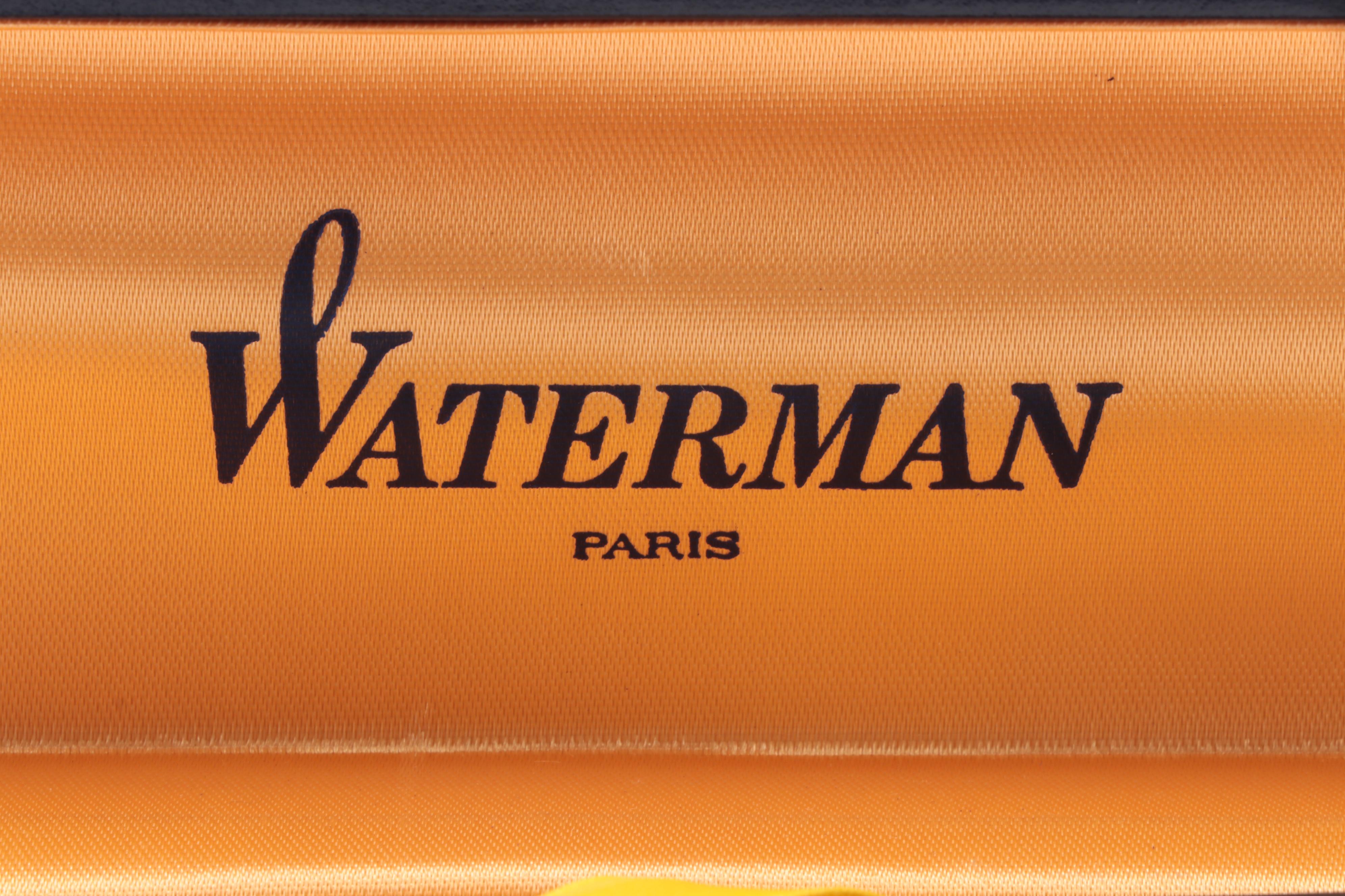 Waterman Commemorative Ballpoint Retractable Pens with Case