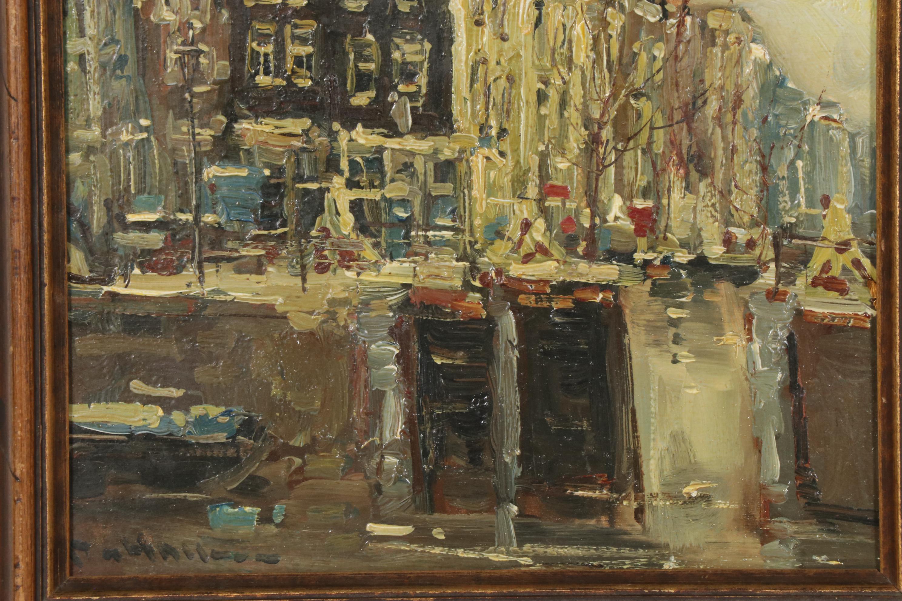 Impressionist Style Oil Painting of St. Peter's Cathedral in London