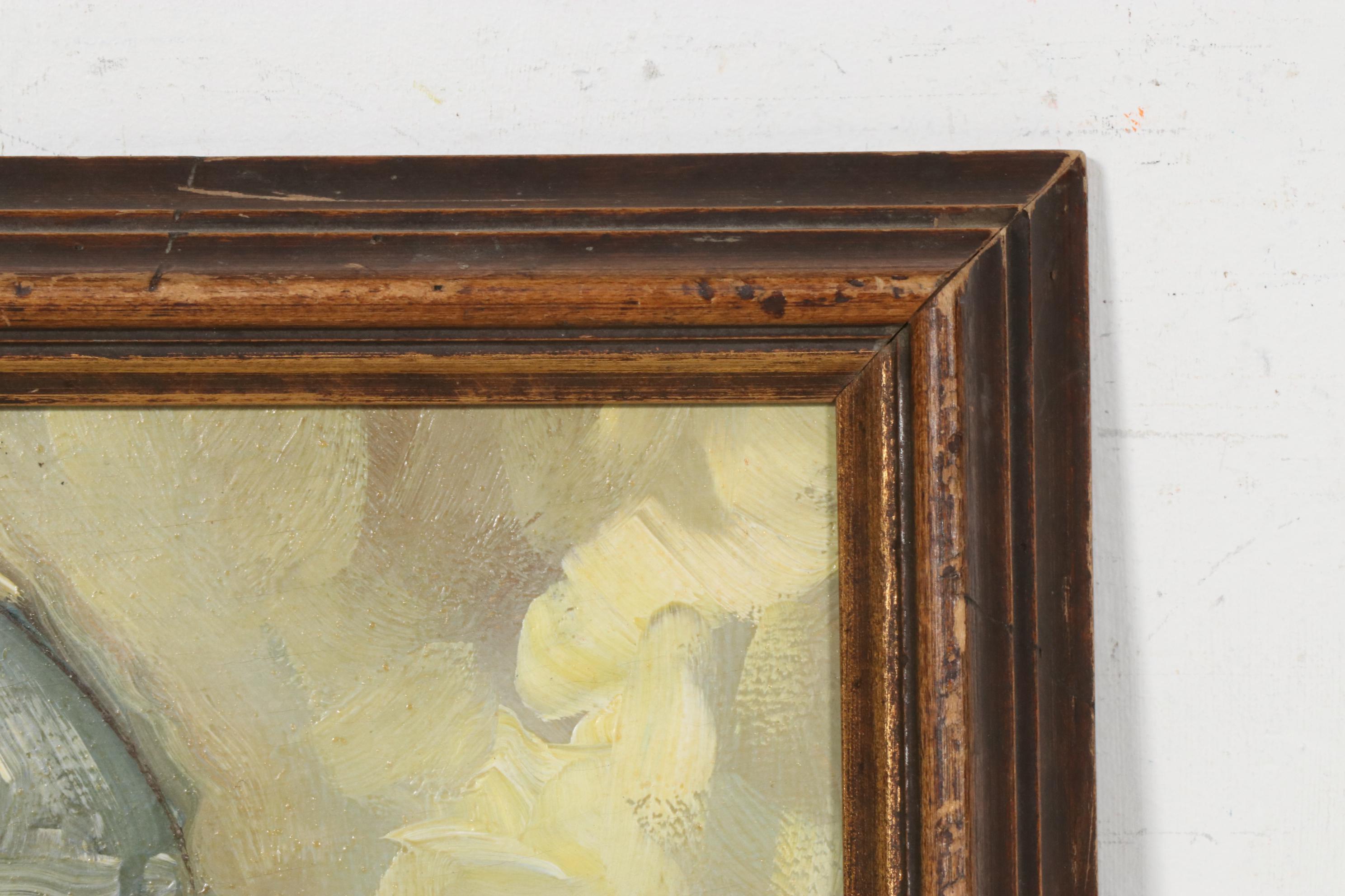 Impressionist Style Oil Painting of St. Peter's Cathedral in London