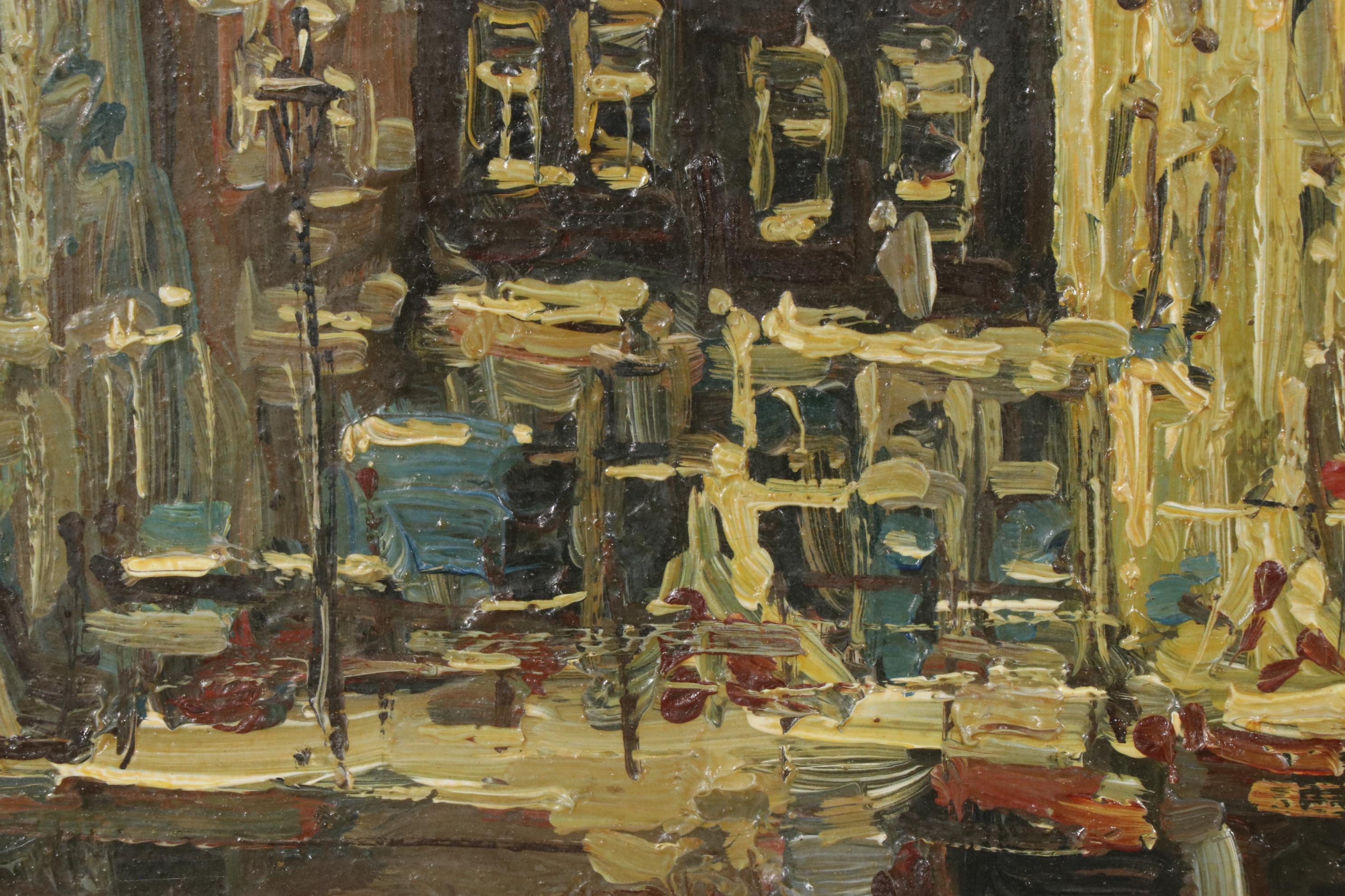 Impressionist Style Oil Painting of St. Peter's Cathedral in London