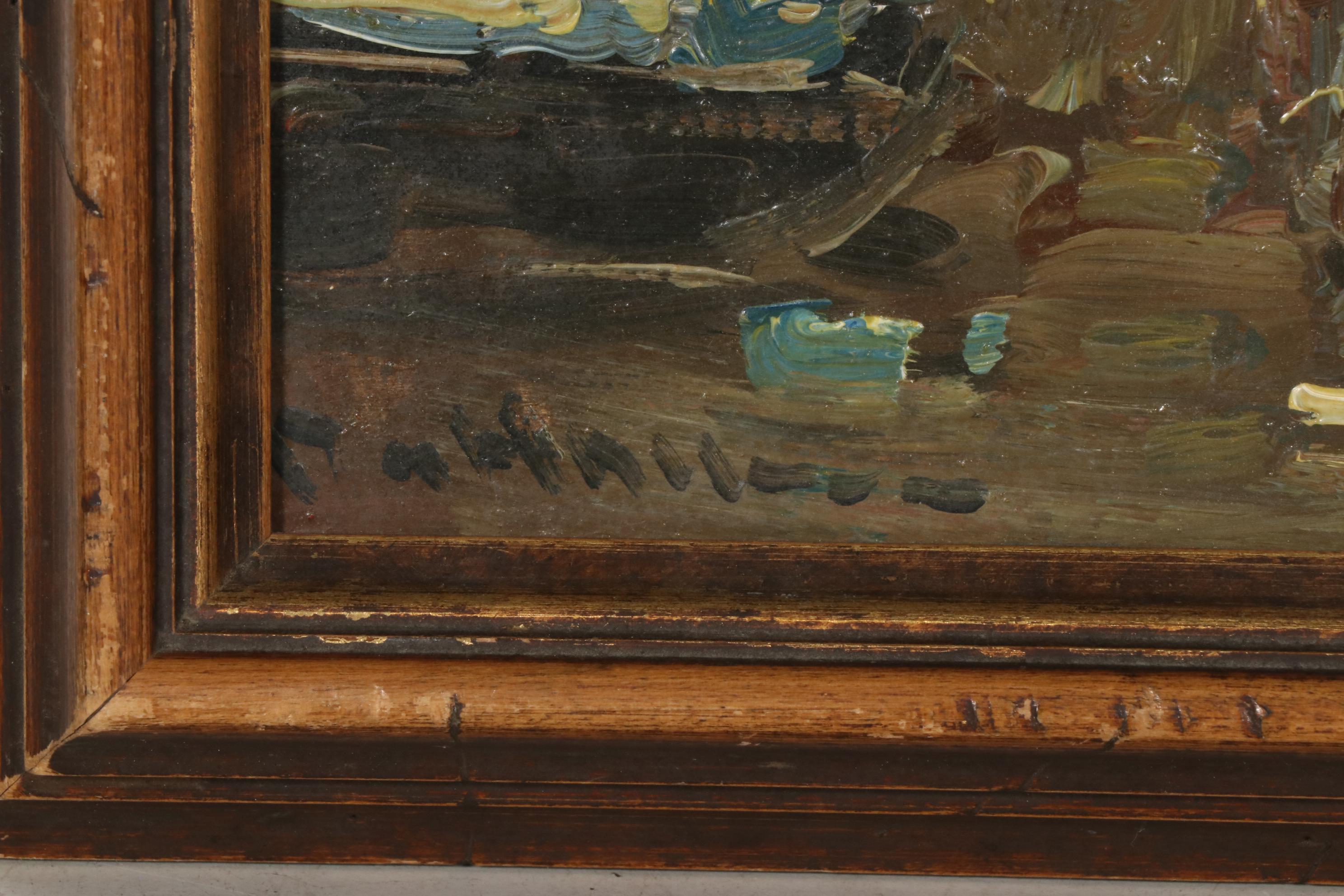 Impressionist Style Oil Painting of St. Peter's Cathedral in London