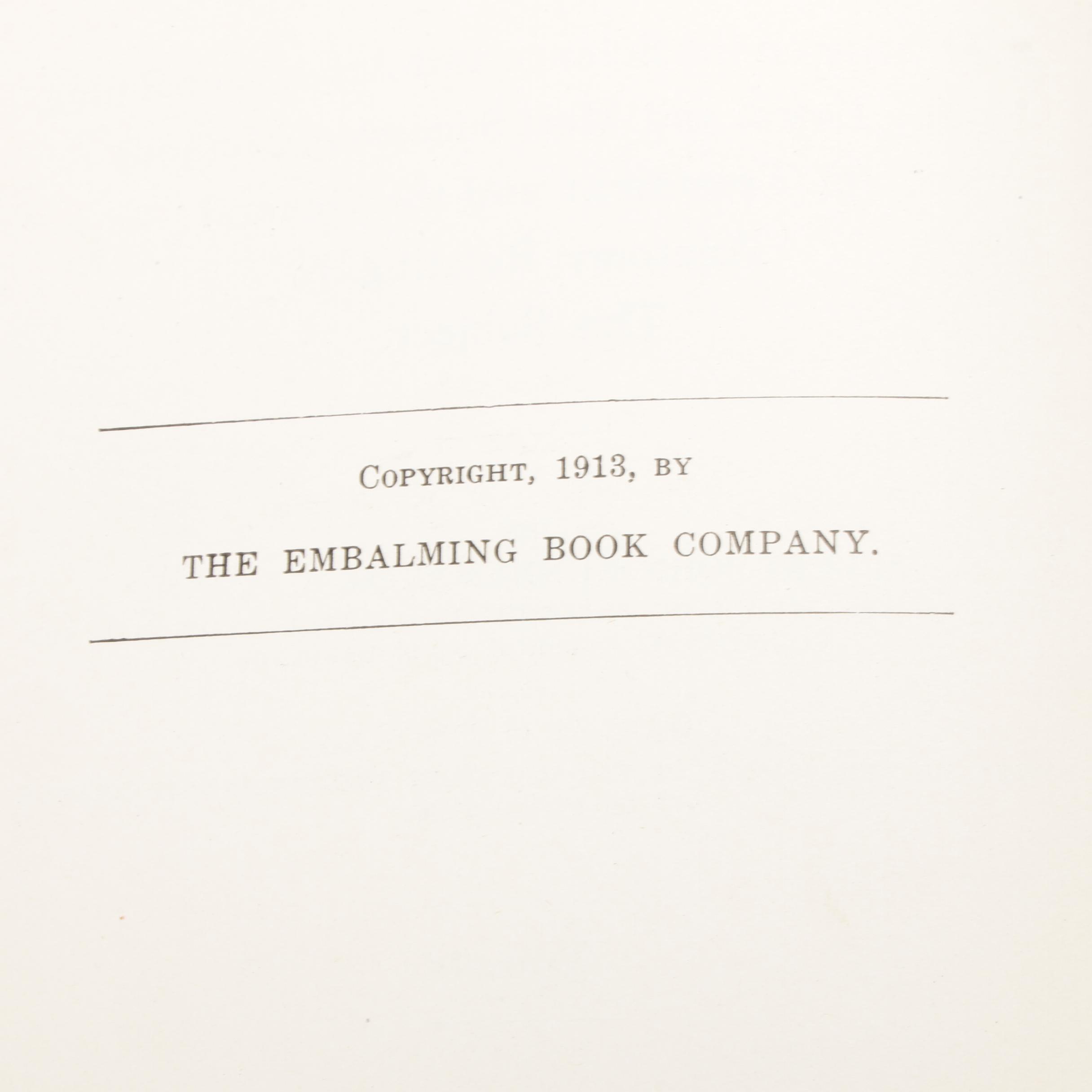 Embalming Collection with Kit, Fluid Bottle, and Book