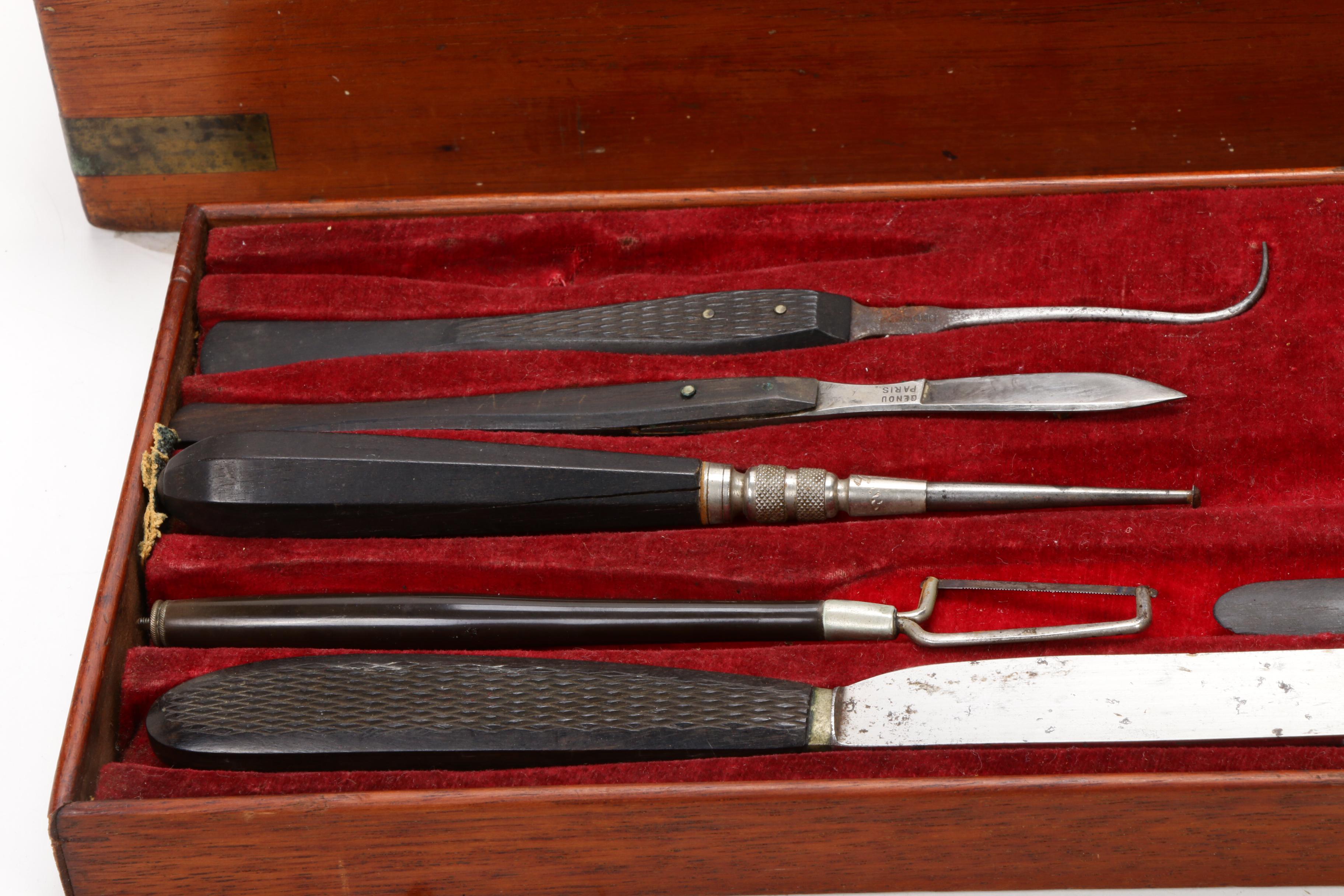 Embalming Collection with Kit, Fluid Bottle, and Book