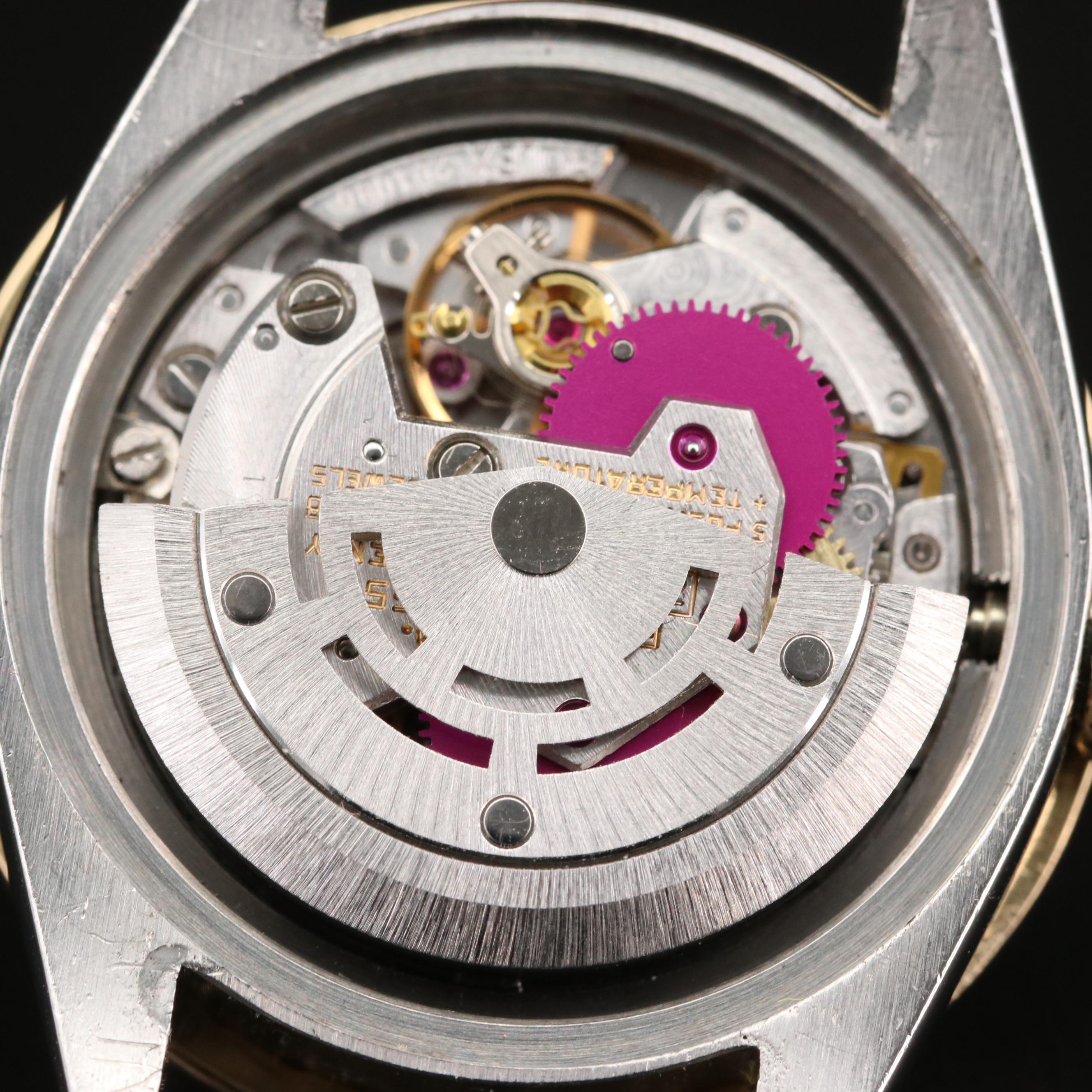 1981 Rolex 1.06 CTW Diamond Datejust 14K and Stainless Steel Watch