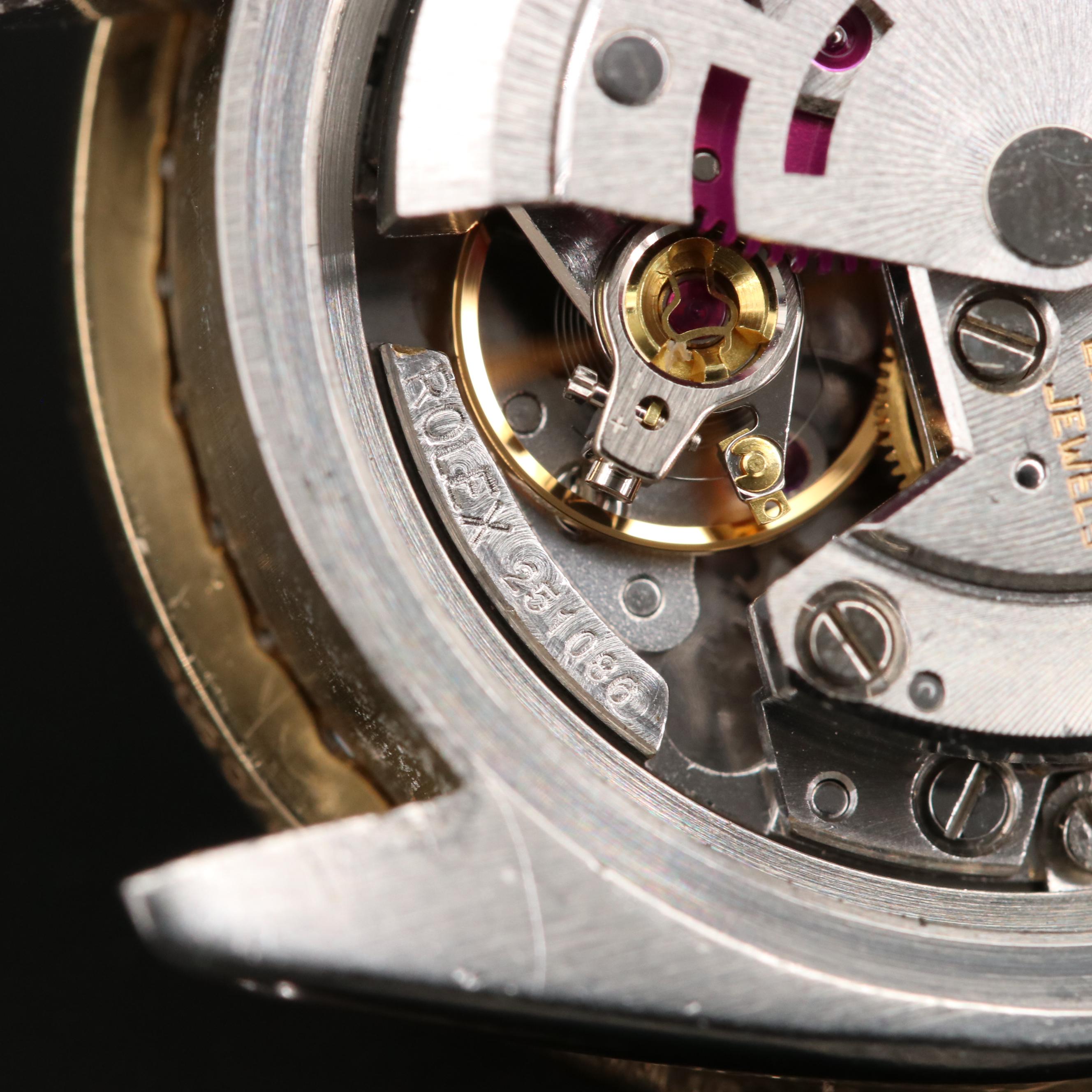 1981 Rolex 1.06 CTW Diamond Datejust 14K and Stainless Steel Watch