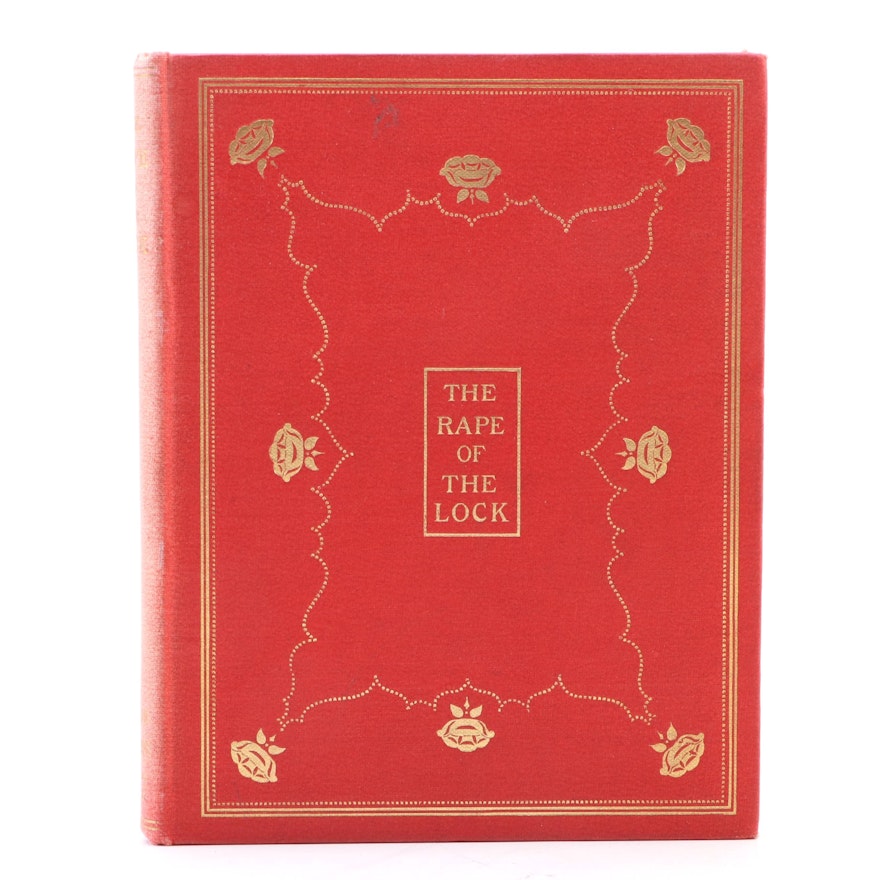 Illustrated Limited Edition "The Rape of the Lock" by Alexander Pope, 1897