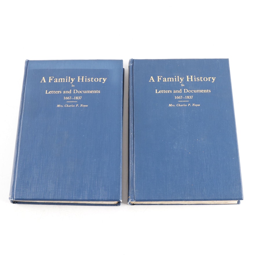 Signed Limited Edition "Family History in Letters and Documents", 1919