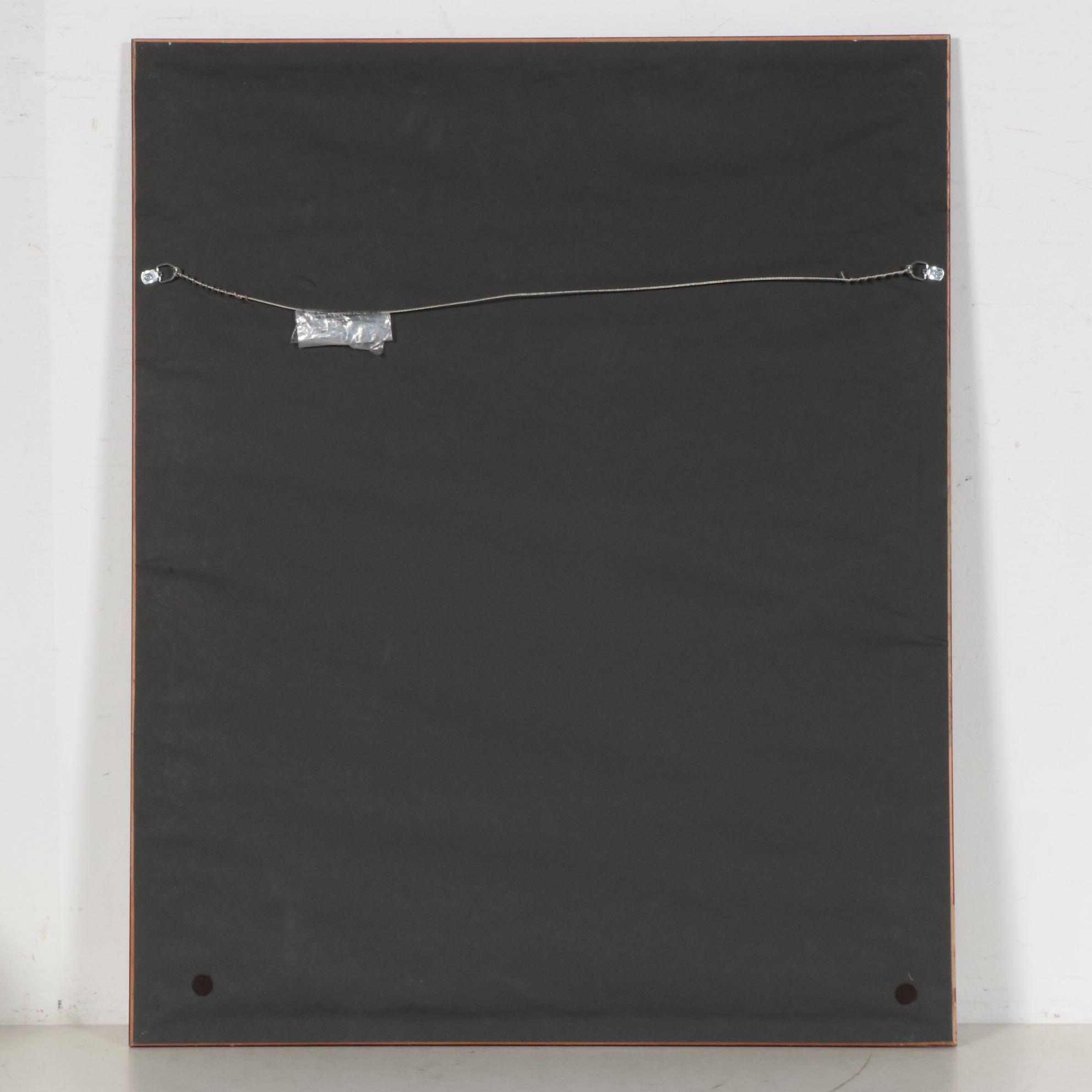 Linda Unti Still Life Watercolor Painting of Bottle of Wine and Glass