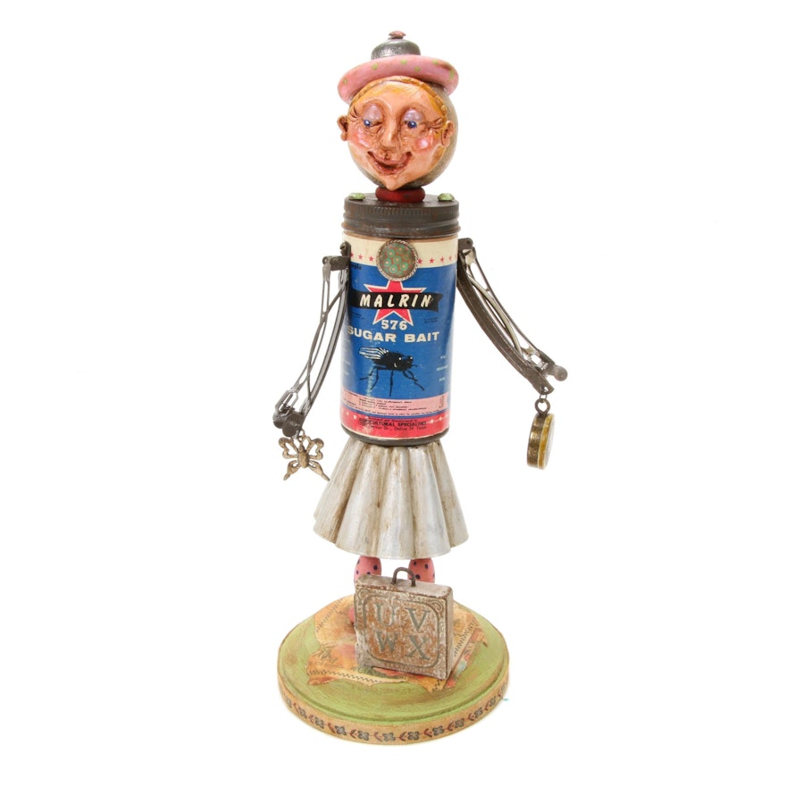 Lisa Rupp "Funkie Junkie Friends" Mixed Media Figurine