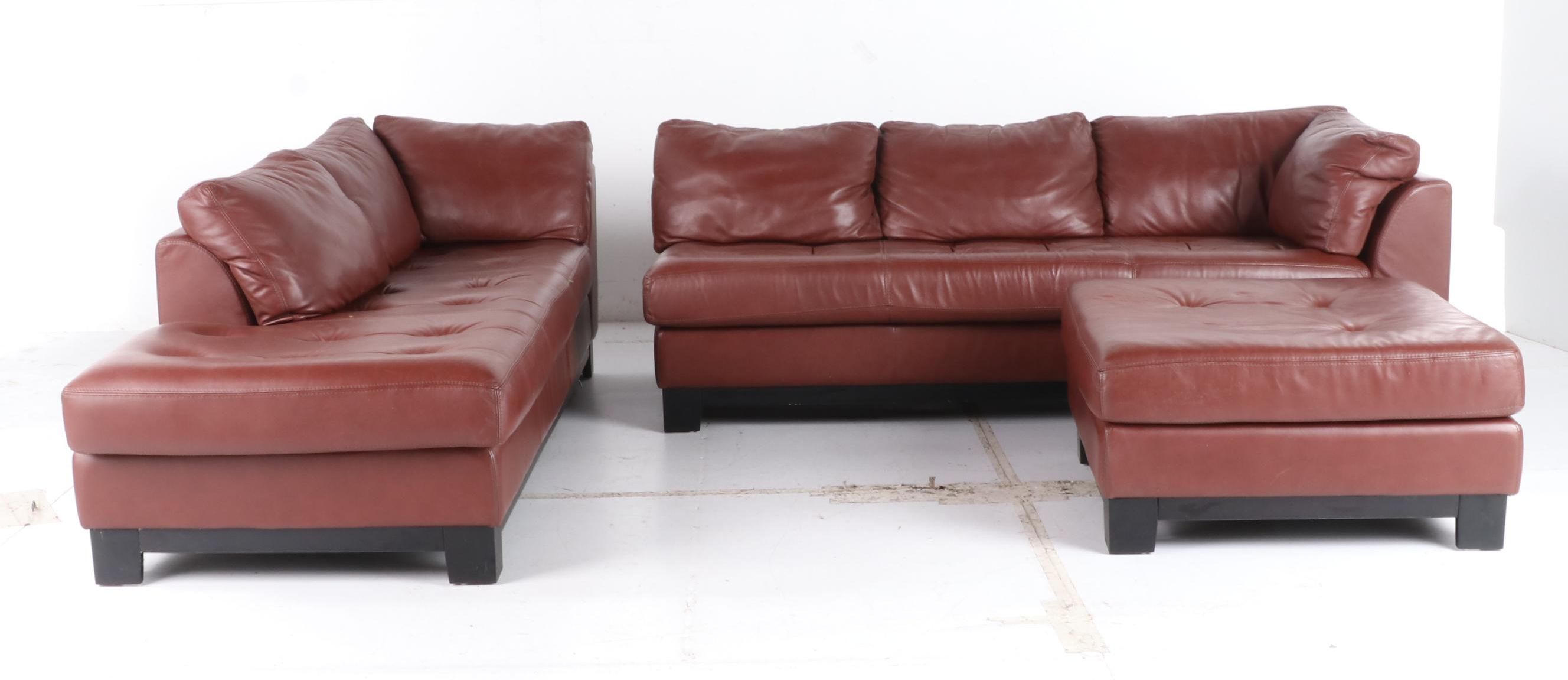 Legacy Leather "Collezione Divani" by Giuliano Giusti Leather Sectional Seating