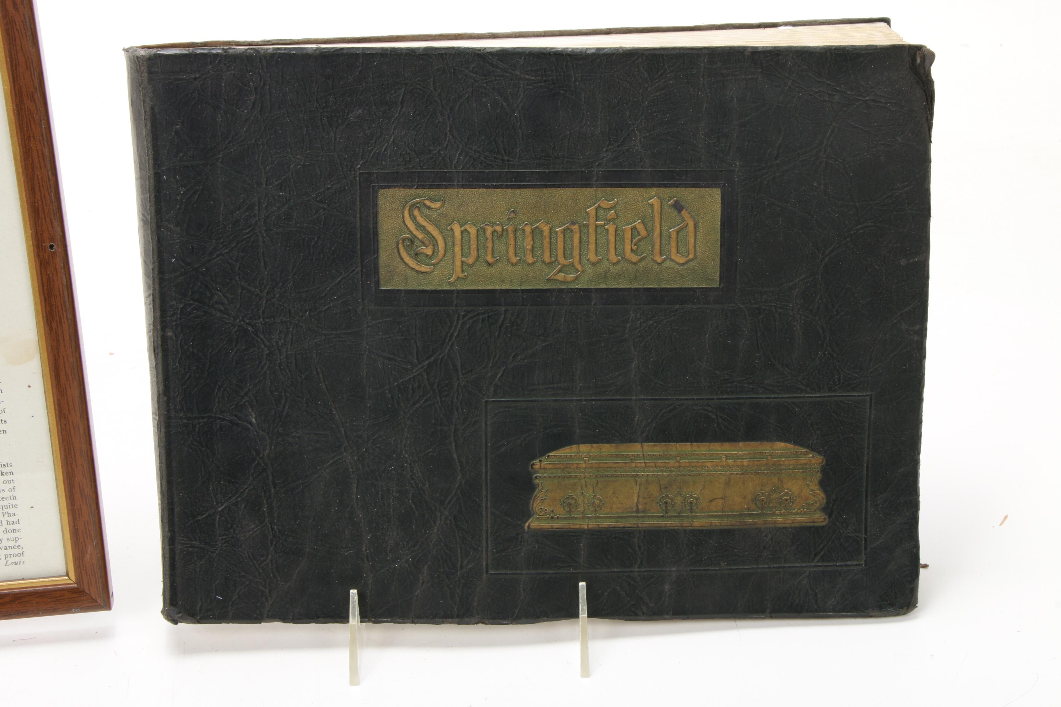 Springfield Casket Co Catalog, DIY Coffin Books, and Funeral Ephemera
