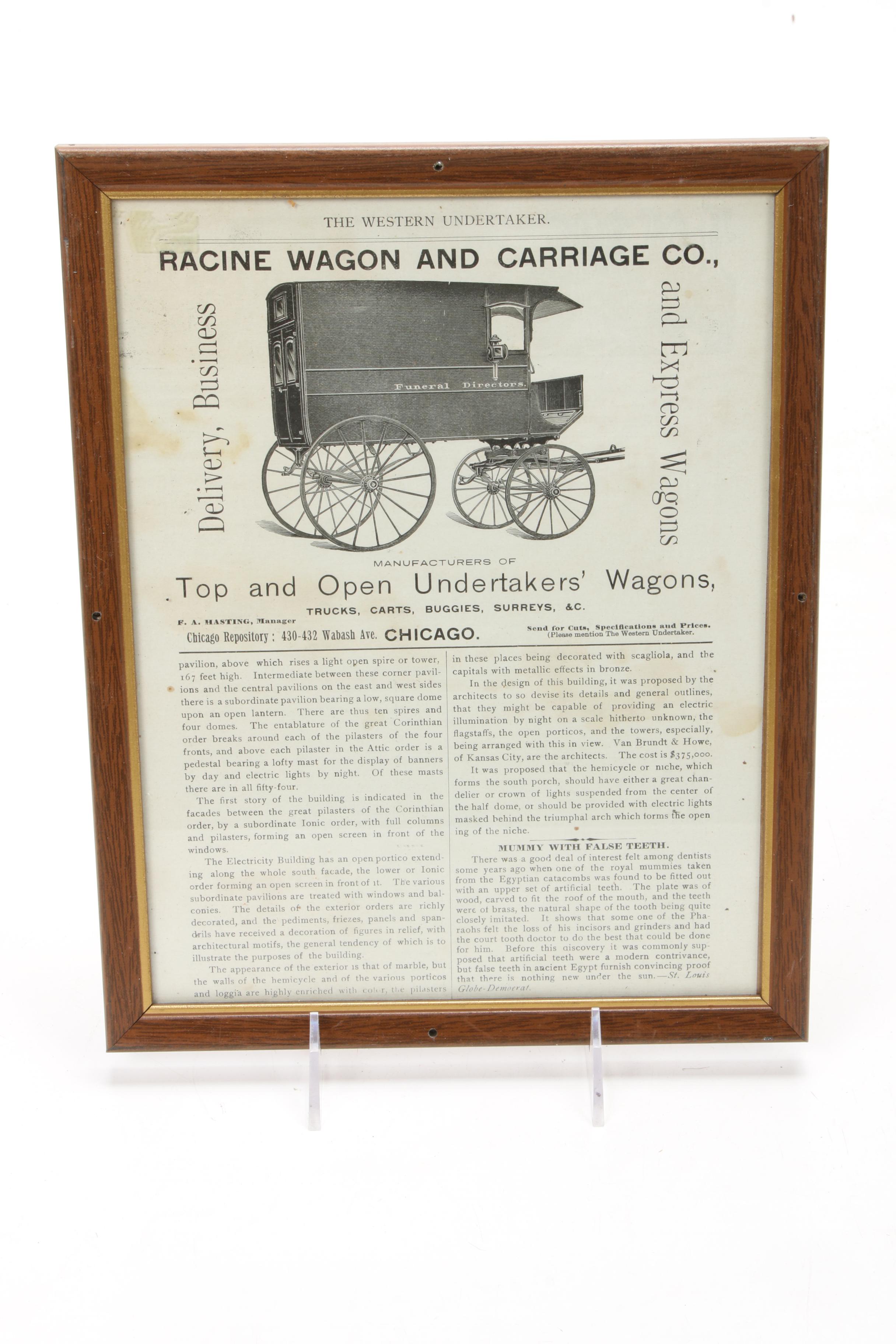 Springfield Casket Co Catalog, DIY Coffin Books, and Funeral Ephemera