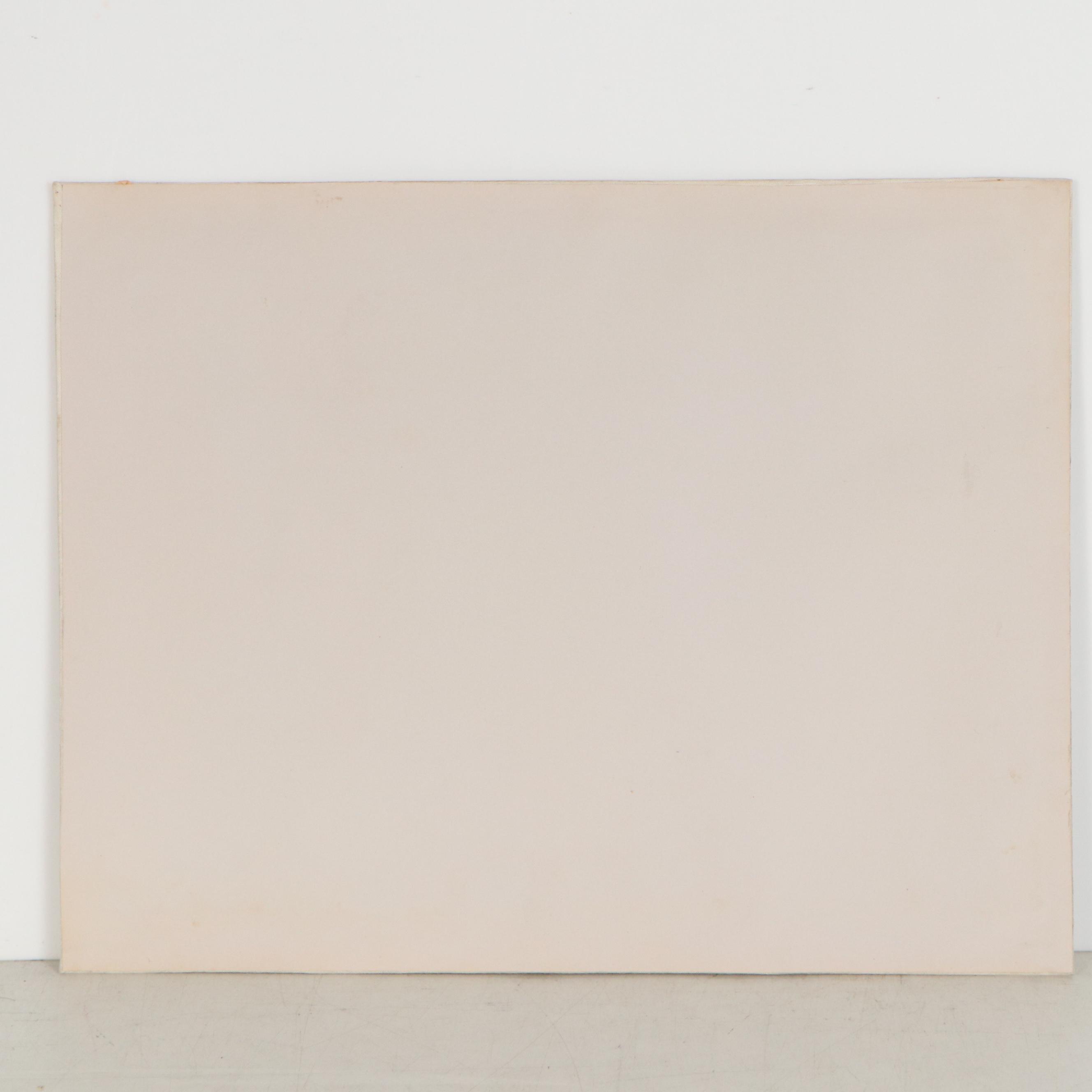 Indian Rajput Style Erotic Gouache Painting, 20th Century