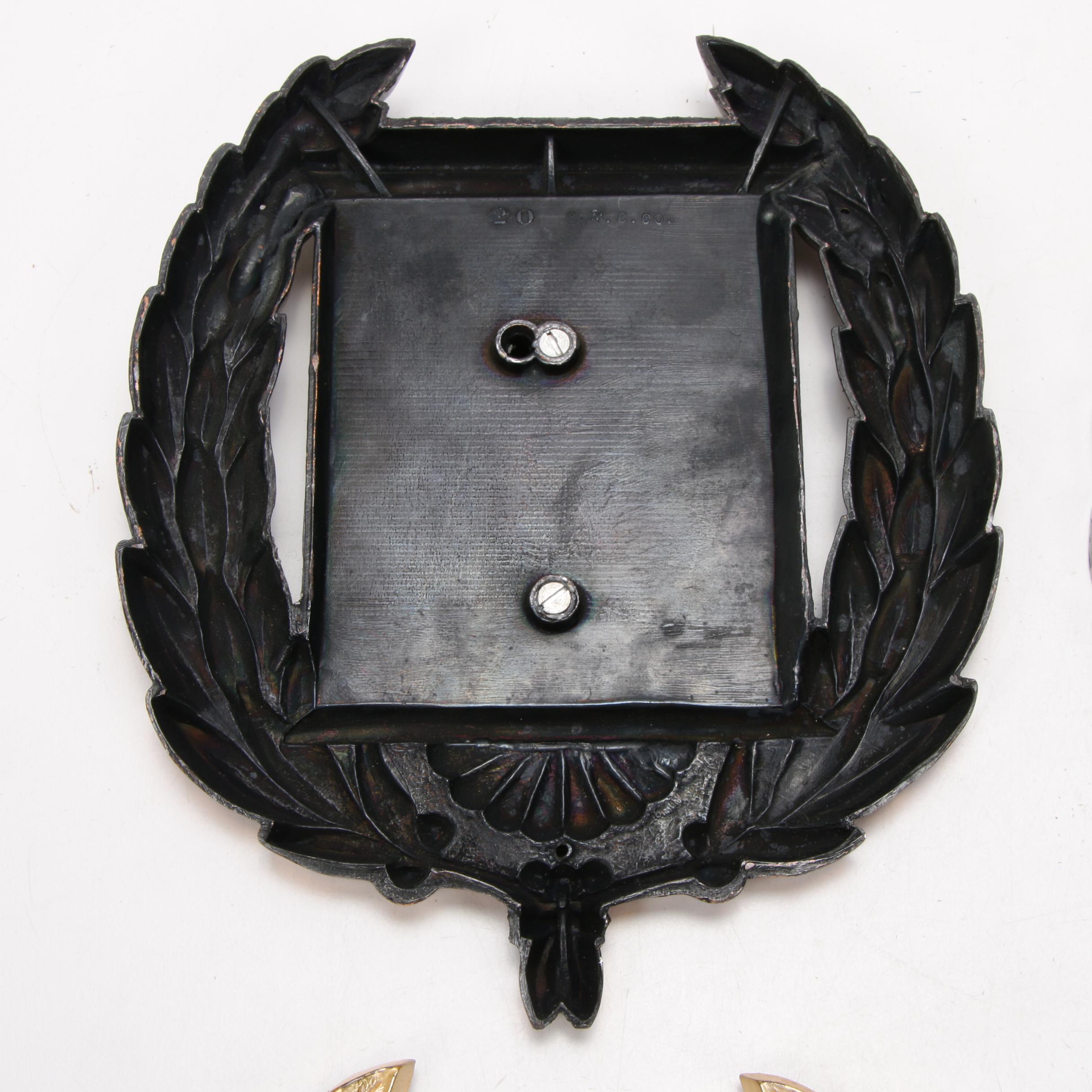 Masonic and Shriner Metal Grave Markers