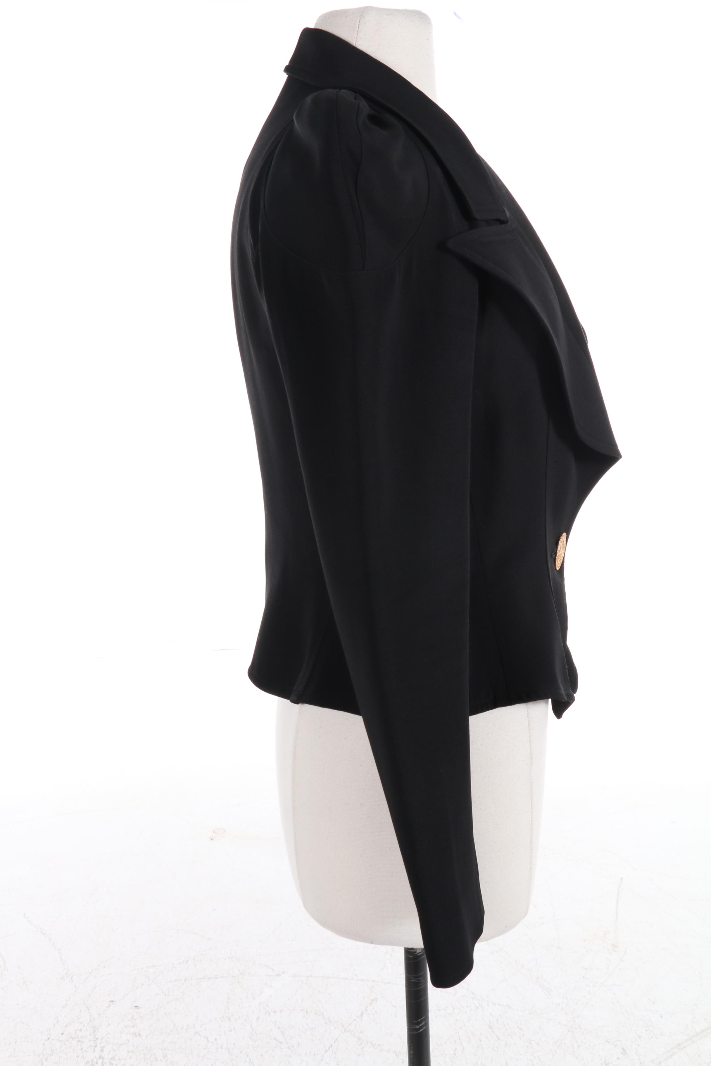 Christian Lacroix of Paris Jacket with Faux Antique Coin Button, 1980s Vintage