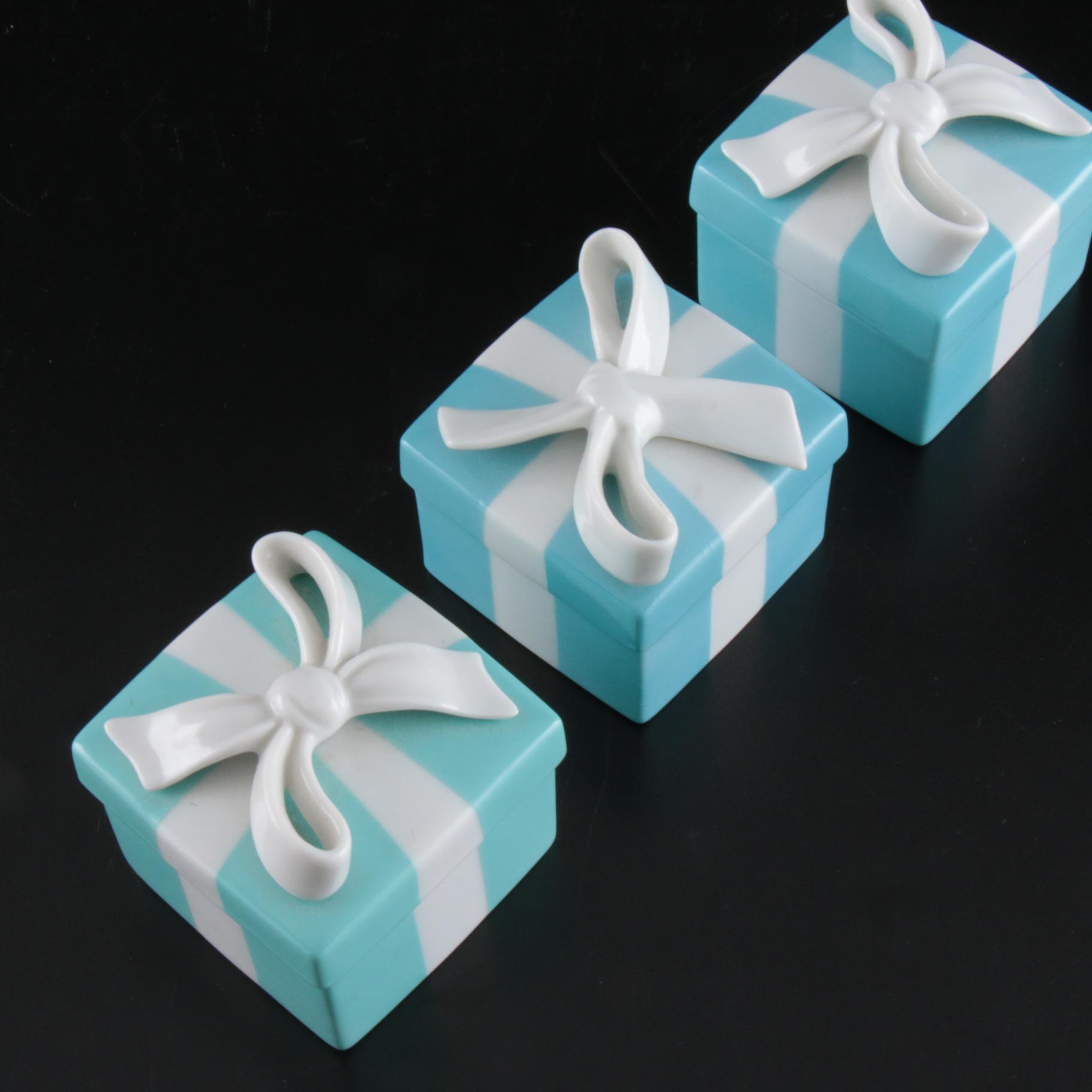 Tiffany & Co. Porcelain Gift Boxes