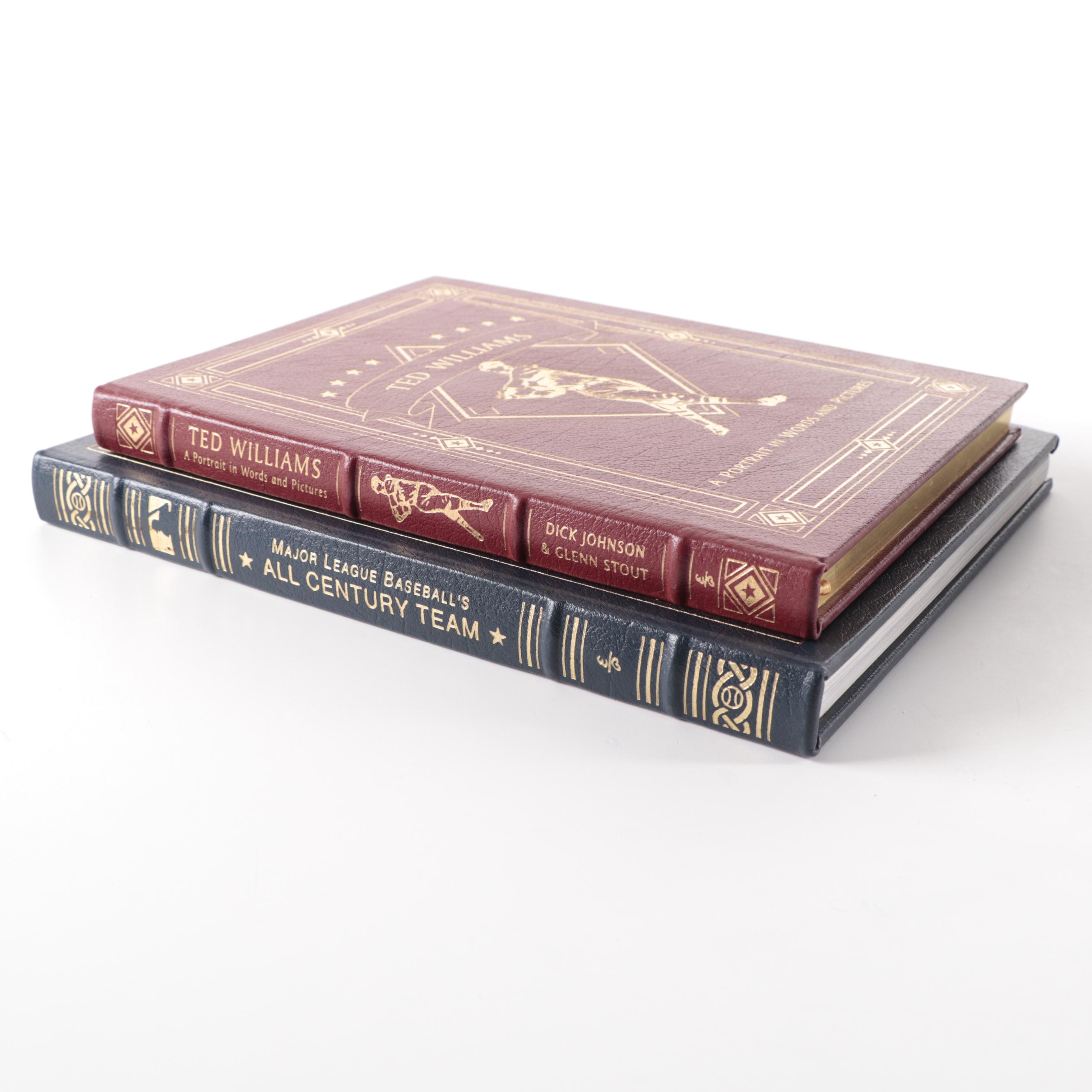 Easton Press Collector's Edition Leather Bound Baseball Books, 2000s