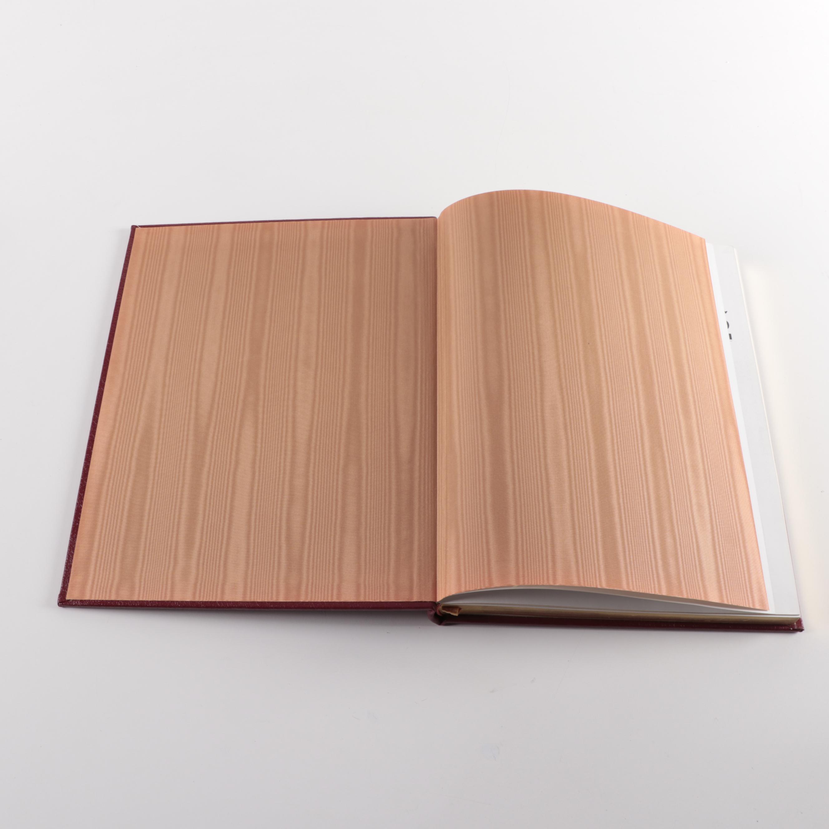 Easton Press Collector's Edition Leather Bound Baseball Books, 2000s