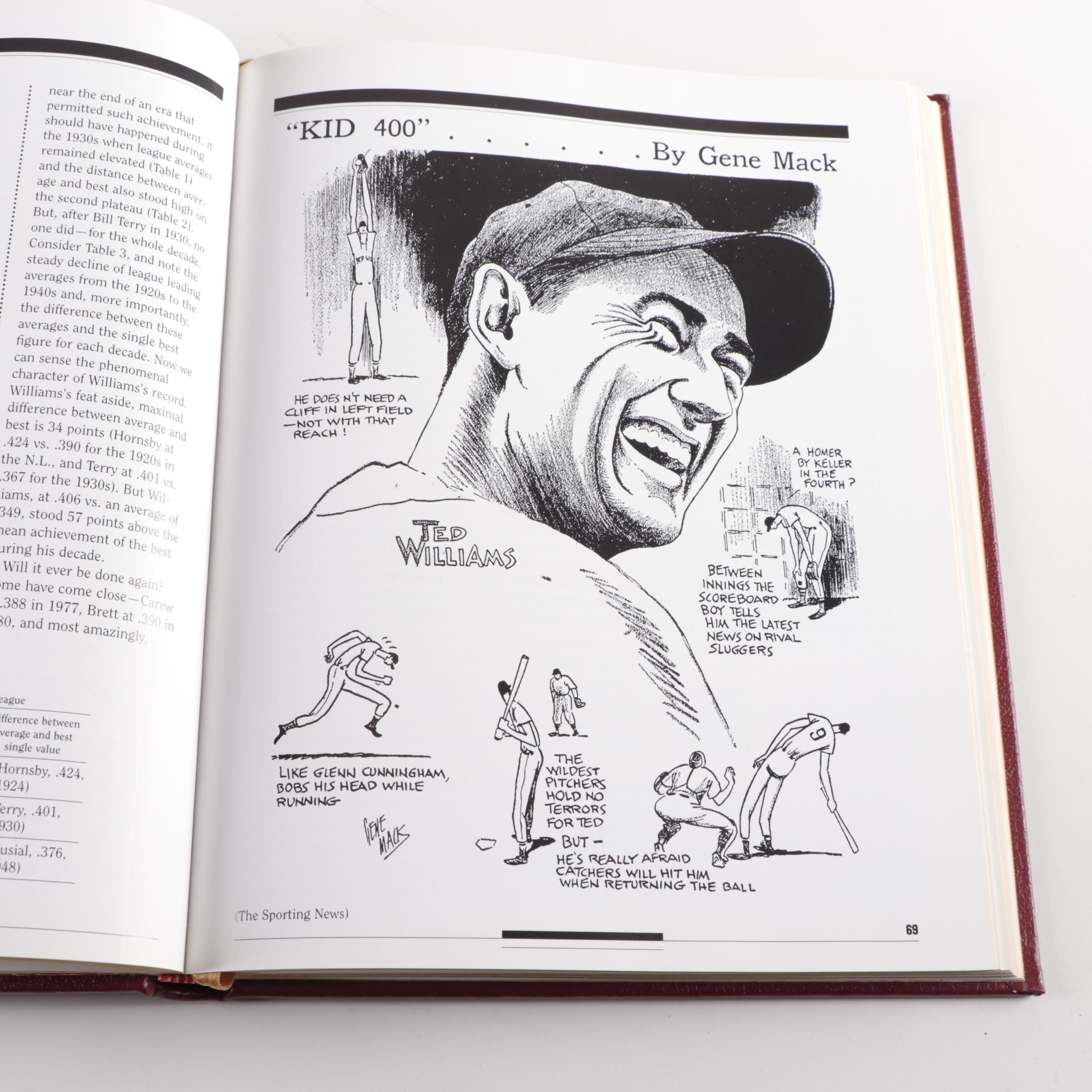 Easton Press Collector's Edition Leather Bound Baseball Books, 2000s