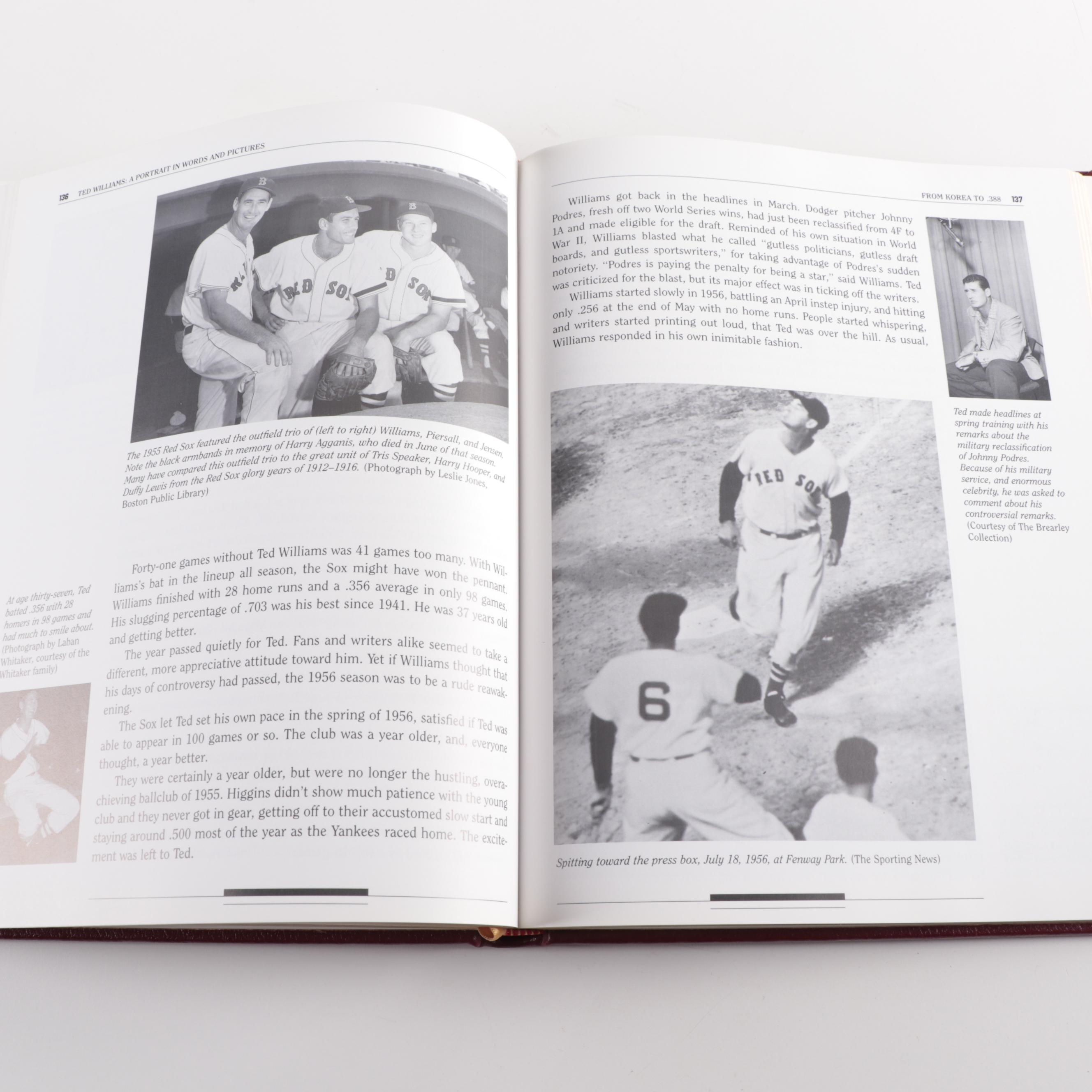 Easton Press Collector's Edition Leather Bound Baseball Books, 2000s