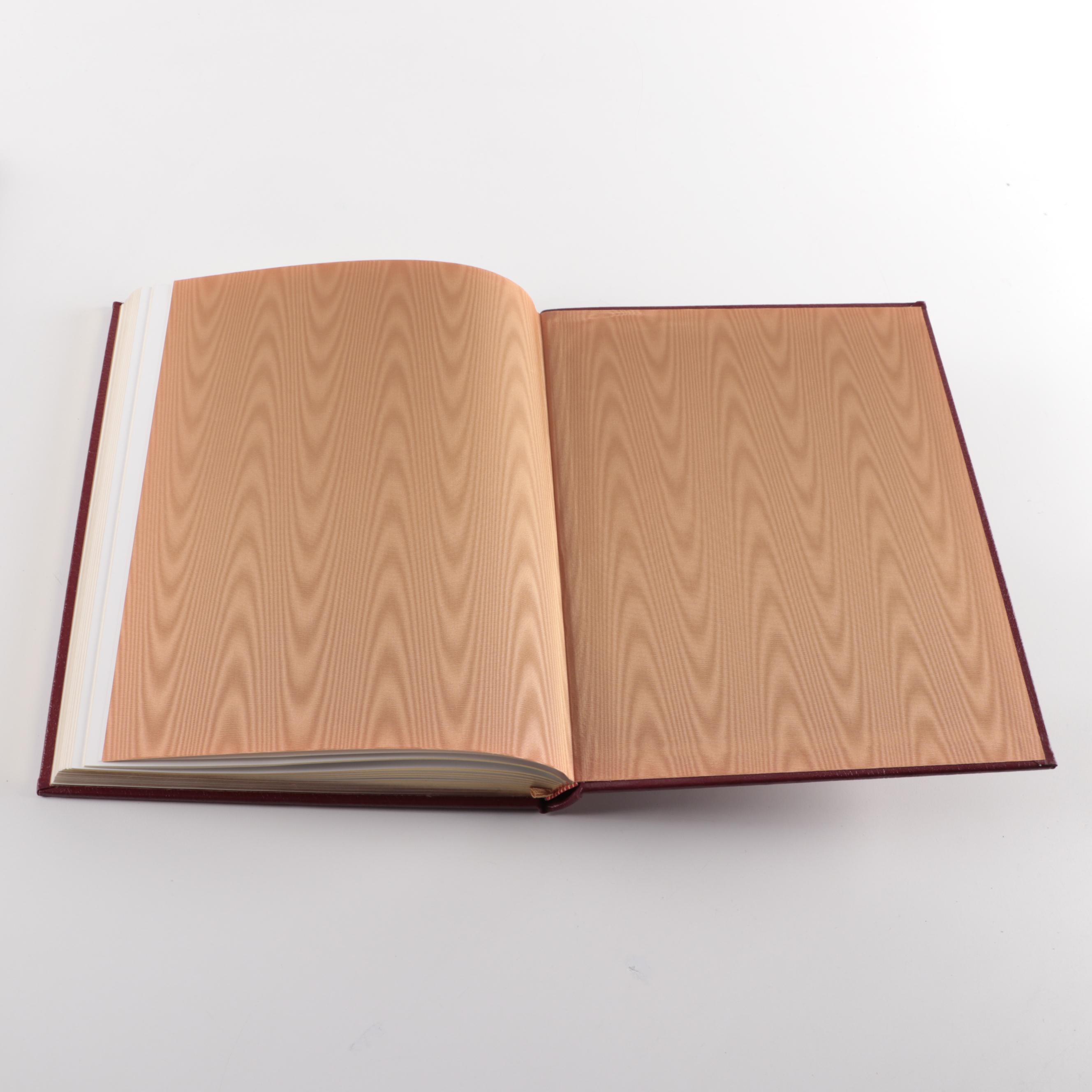 Easton Press Collector's Edition Leather Bound Baseball Books, 2000s