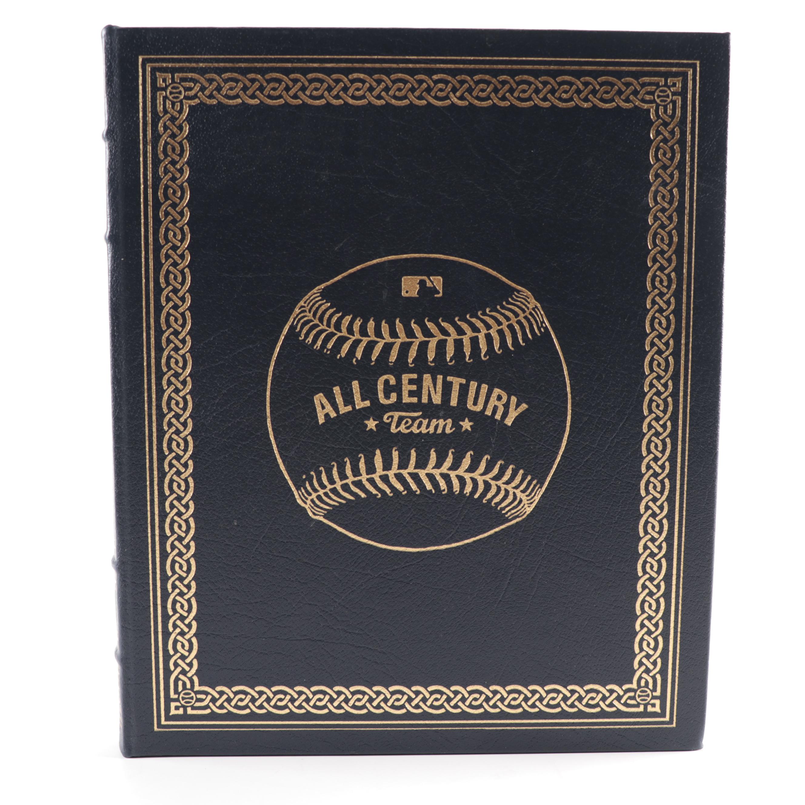 Easton Press Collector's Edition Leather Bound Baseball Books, 2000s