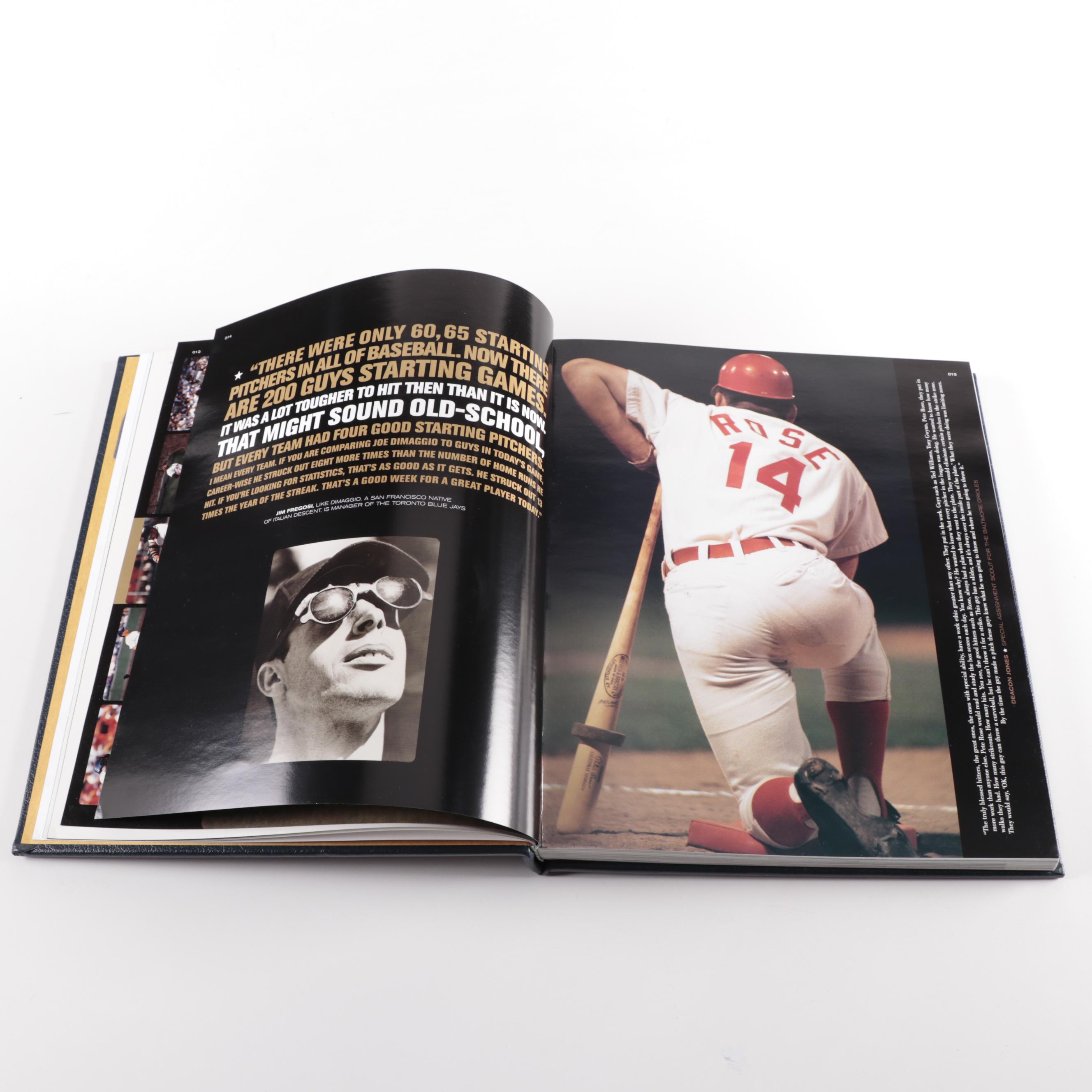 Easton Press Collector's Edition Leather Bound Baseball Books, 2000s