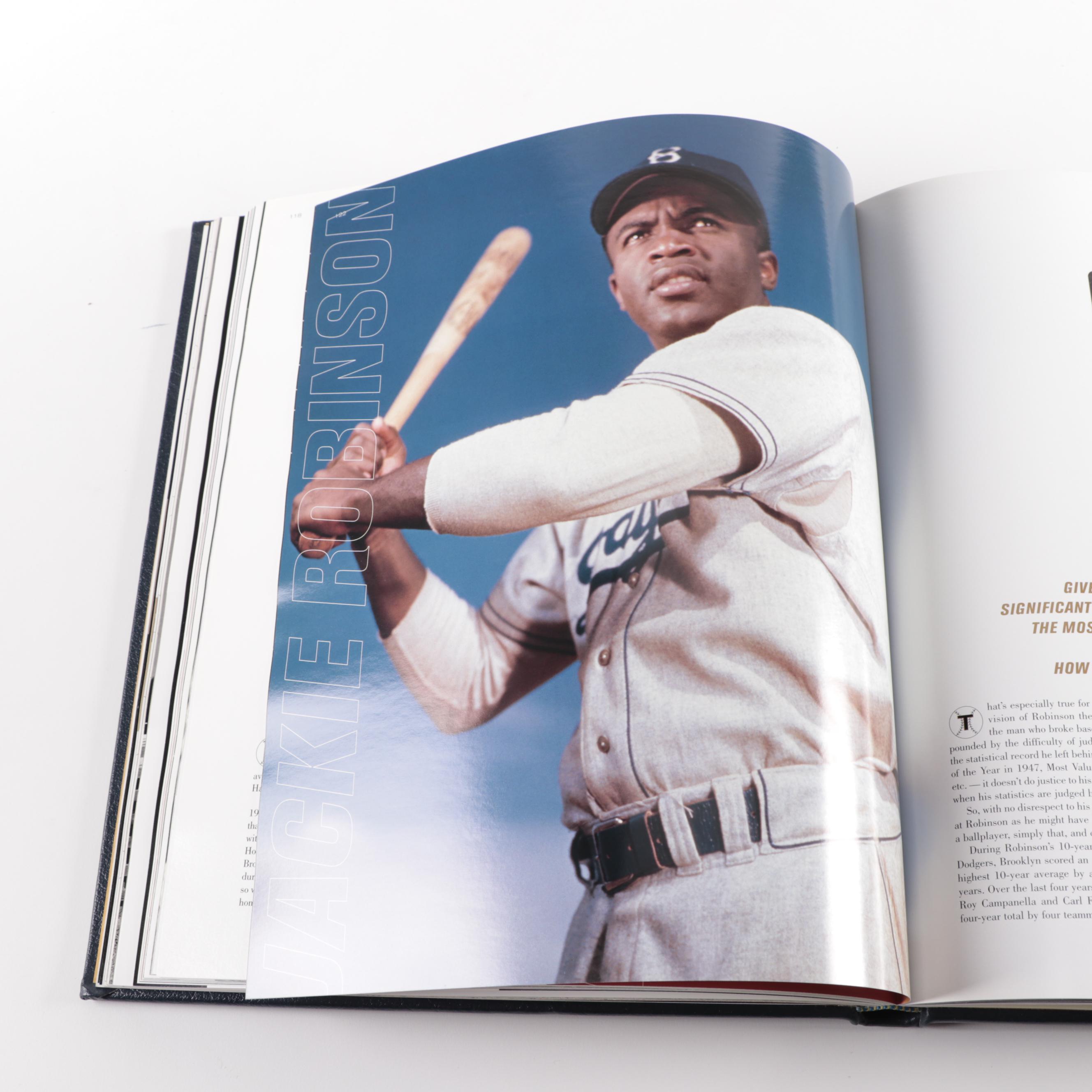 Easton Press Collector's Edition Leather Bound Baseball Books, 2000s