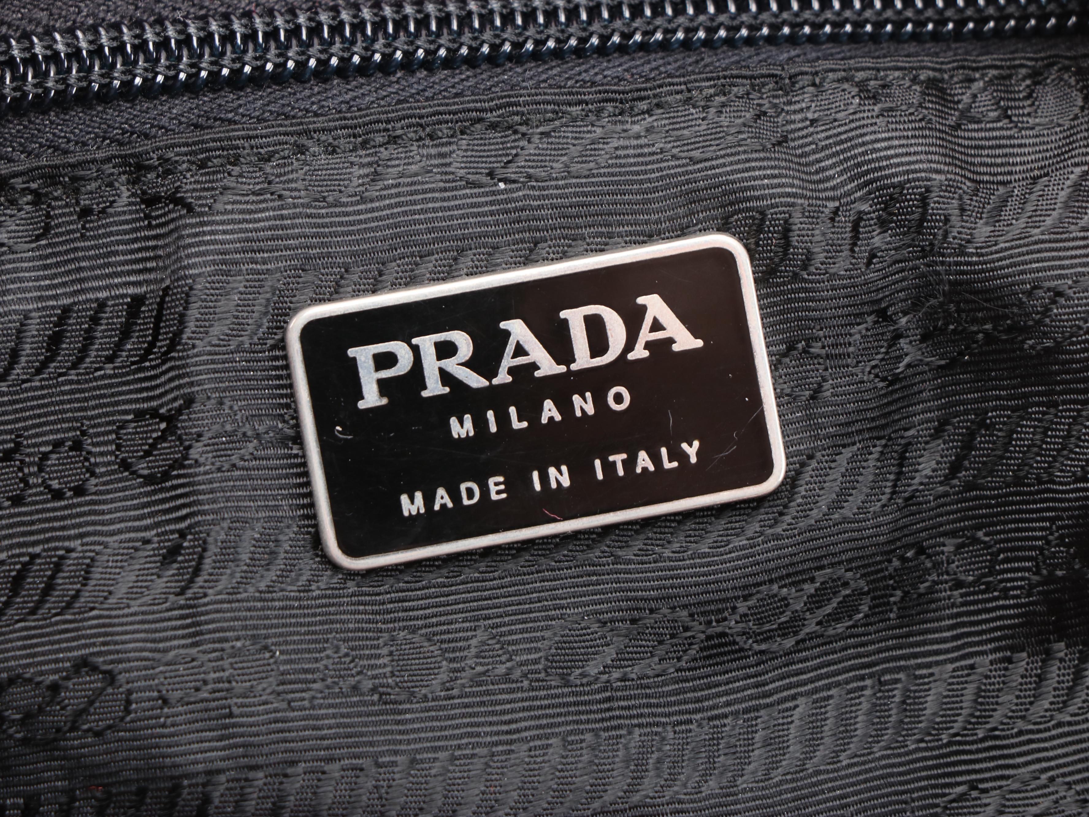 Prada Red Tessuto Nylon Backpack Purse