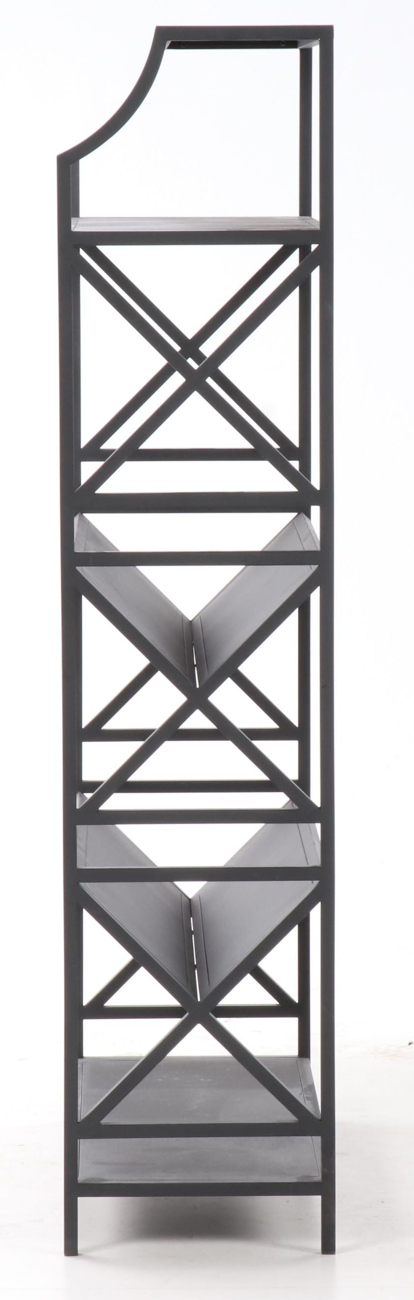 eHemco V-Shape Metal Bookcase/Magazine Rack Units