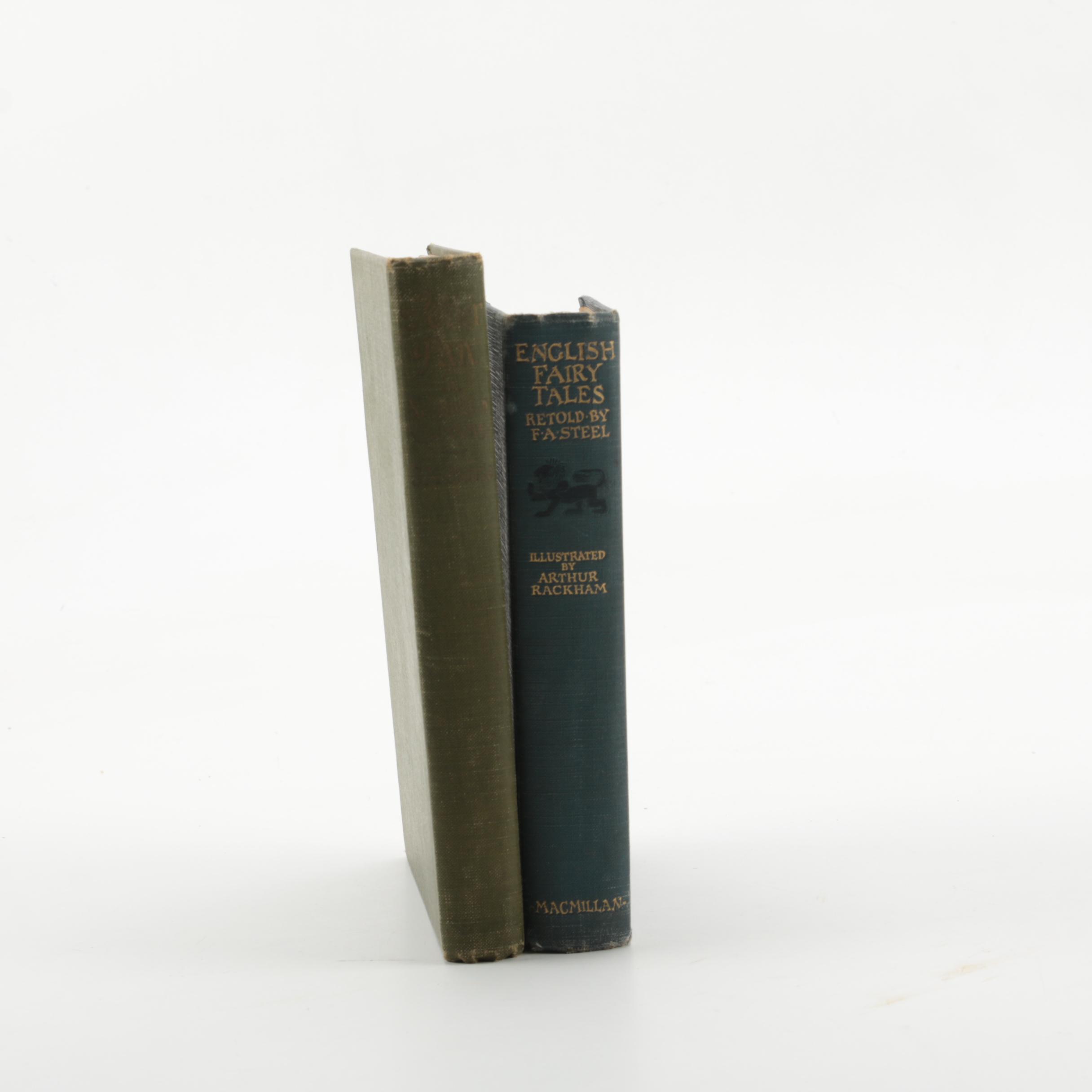 Arthur Rackham Illustrated "English Fairy Tales" and "Peter Pan", 1920s